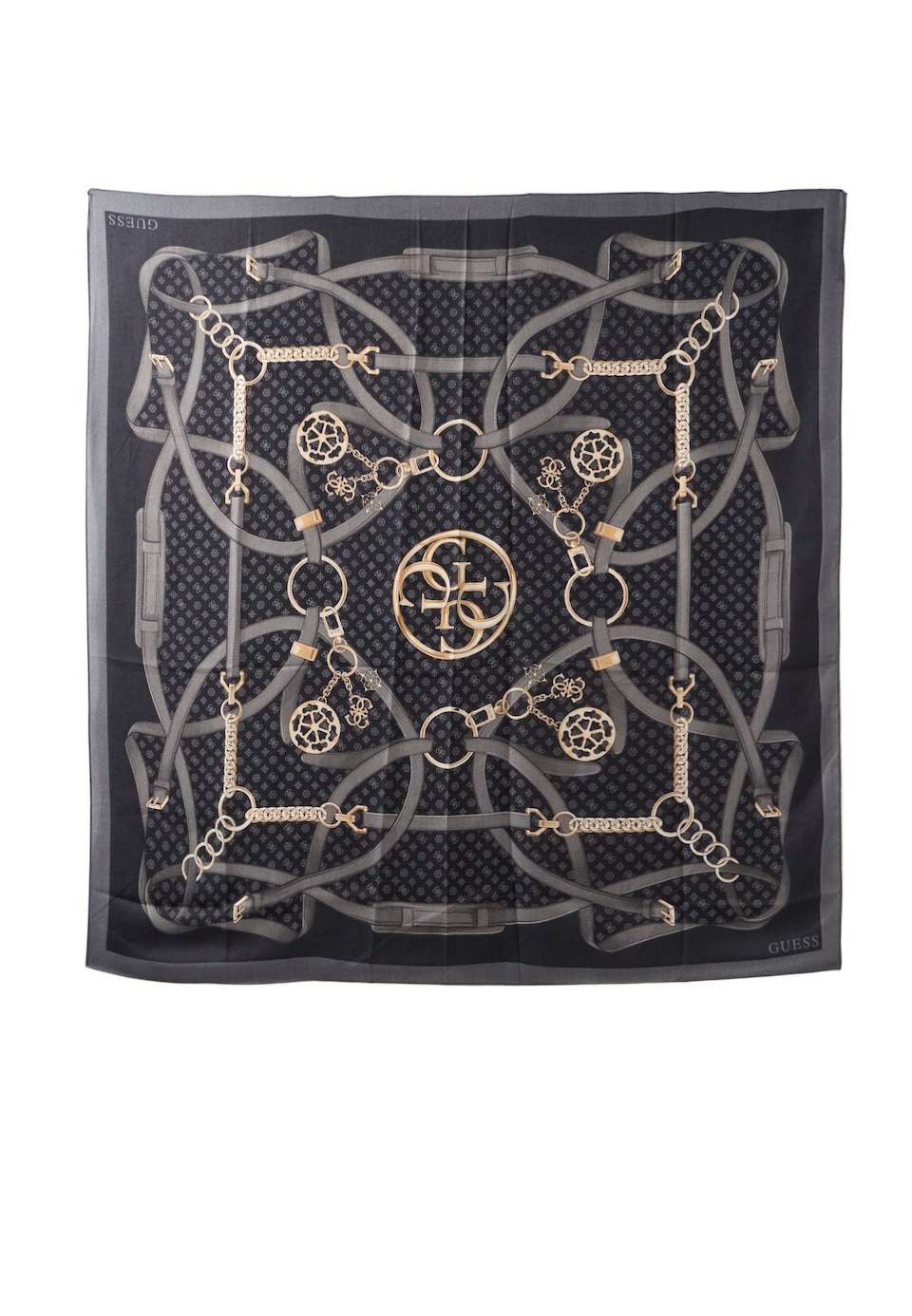 Scarf beige / mörkgrå