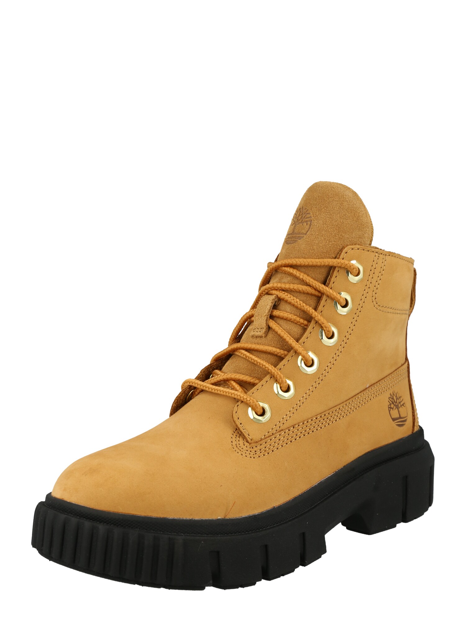 TIMBERLAND Šnurovacie členkové čižmy 'Greyfield'  hnedá