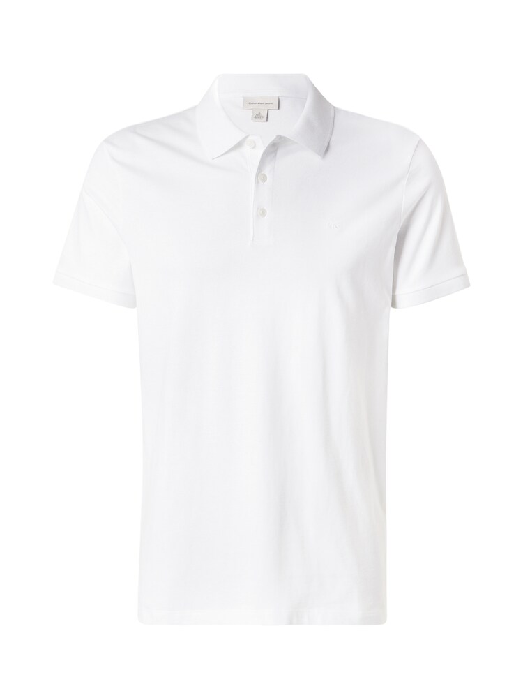 Calvin Klein Jeans Poloshirt 'CLASSIC' Herren Größe XL weiß