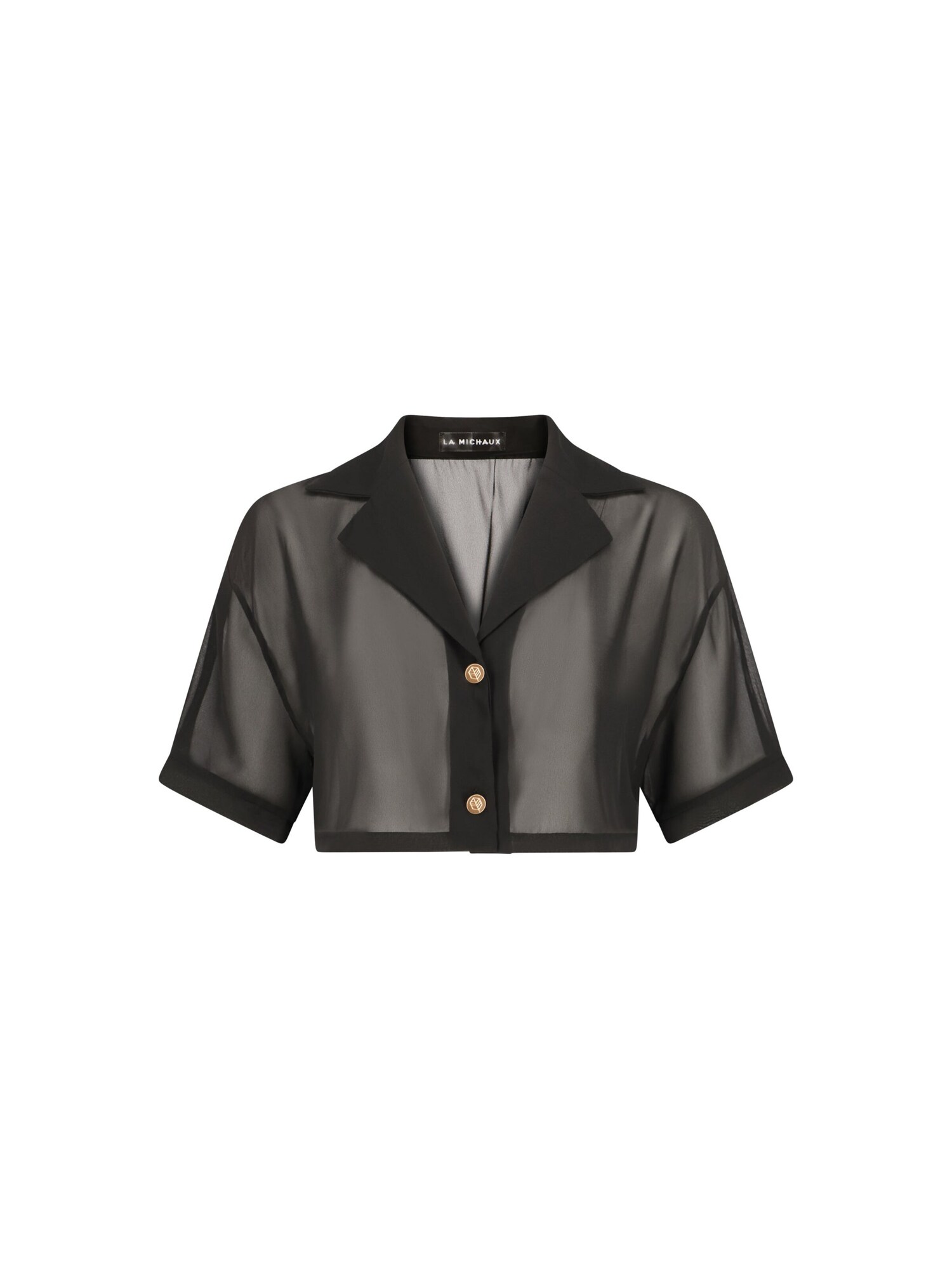 La Michaux Camiseta 'QUINN'  negro