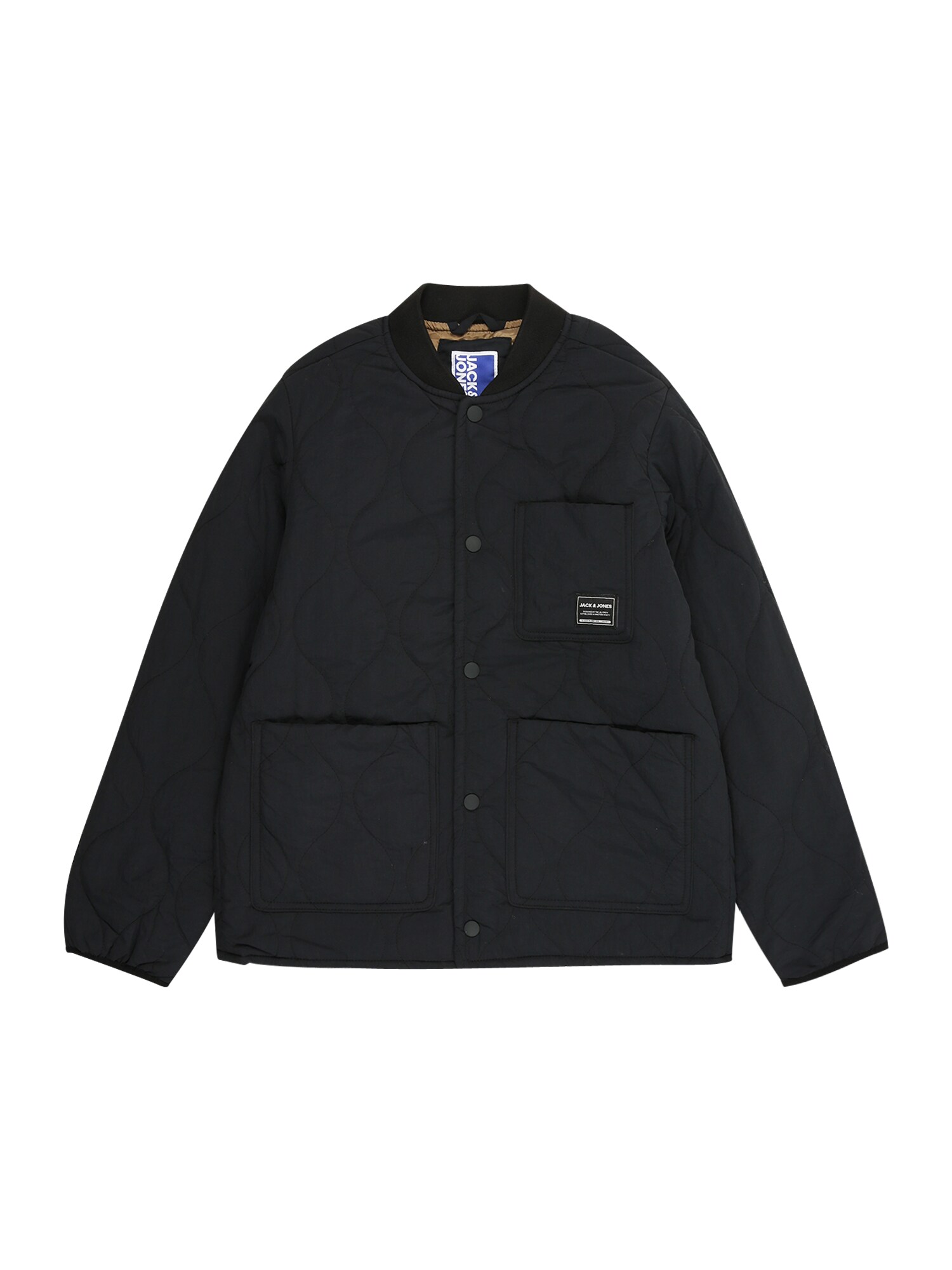 Jack & Jones Junior Geacă de primăvară-toamnă JJHERO  negru
