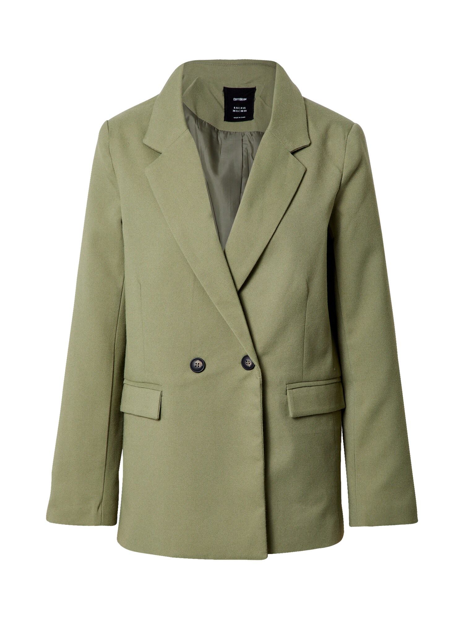 Cotton On Blazer švarkas  pastelinė žalia