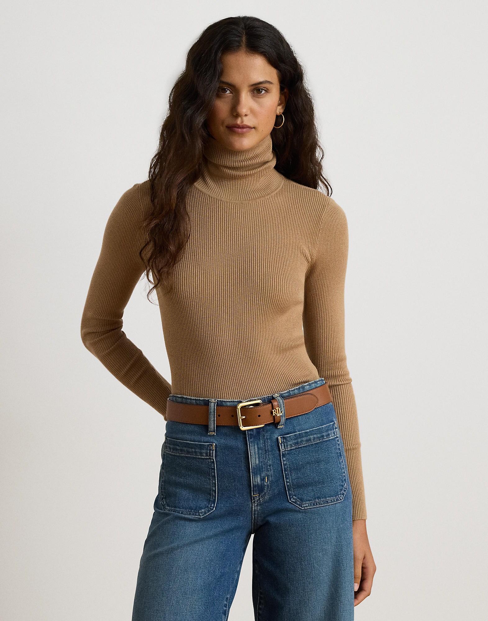 Lauren Ralph Lauren Jersey beige oscuro – imagen 2