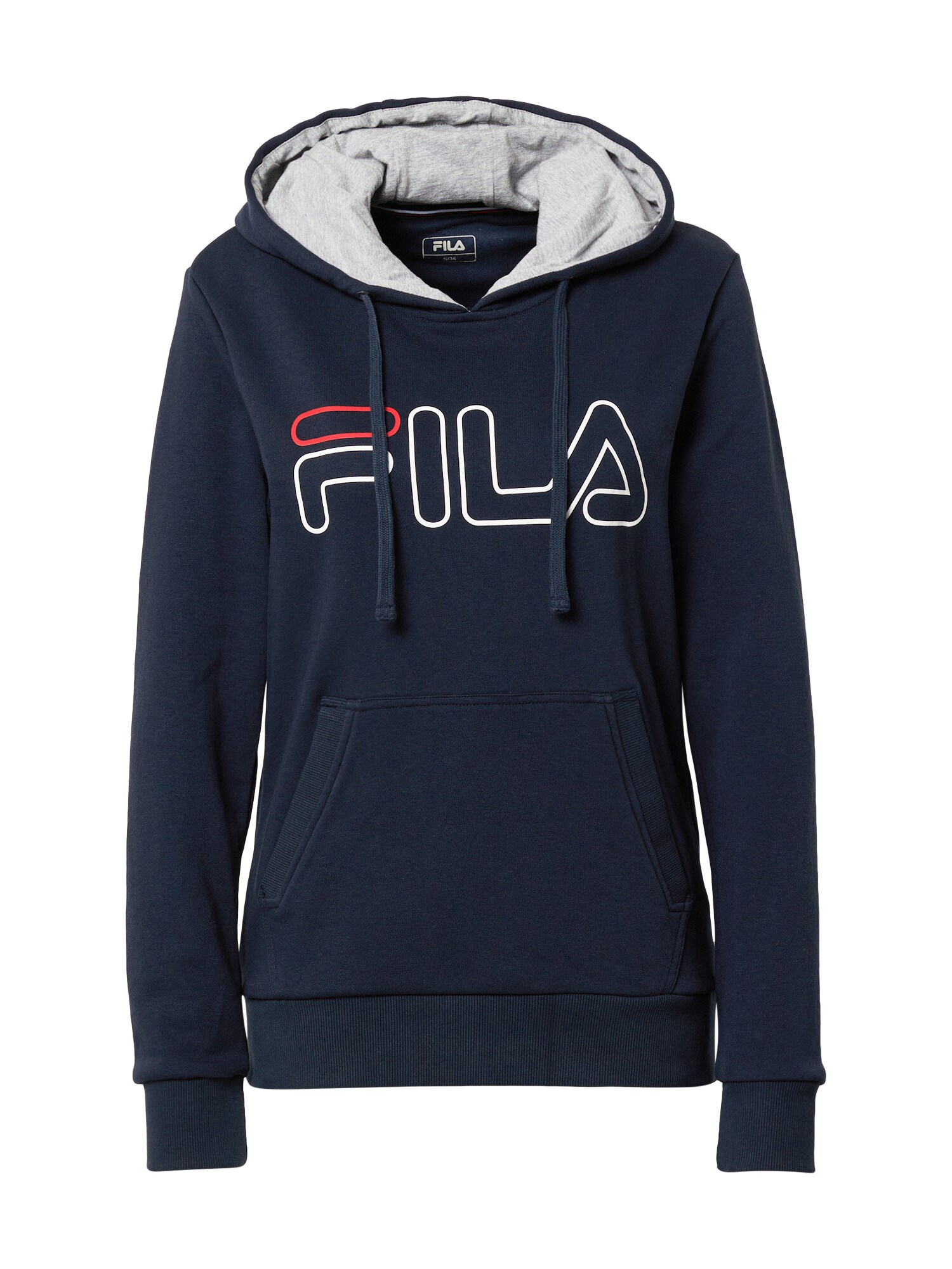 FILA Sportinio tipo megztinis 'Frida'  tamsiai mėlyna / šviesiai pilka