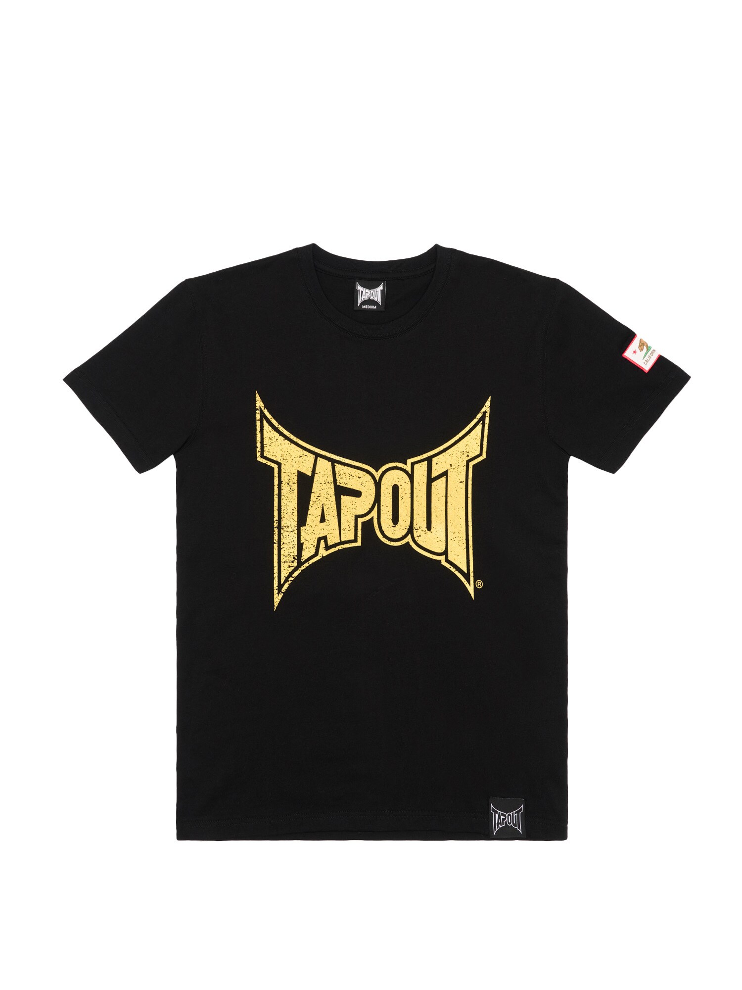 Tapout Tricou Rinconada  galben / negru