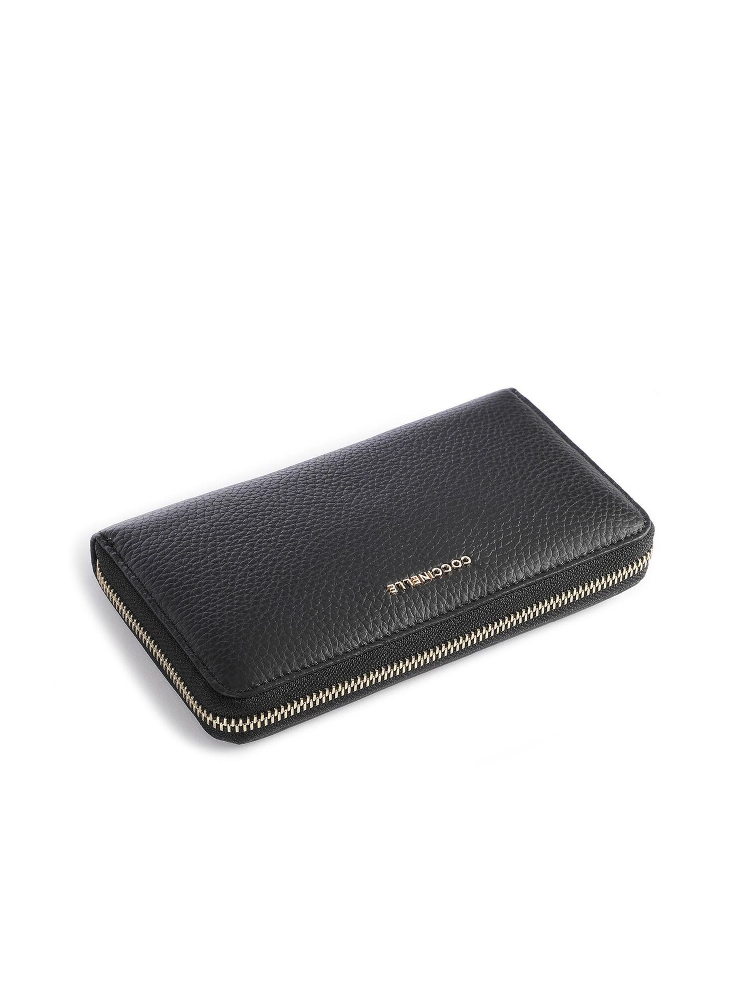Coccinelle Cartera 'Metallic Soft Wallet Grained Leather'  negro – imagen 7