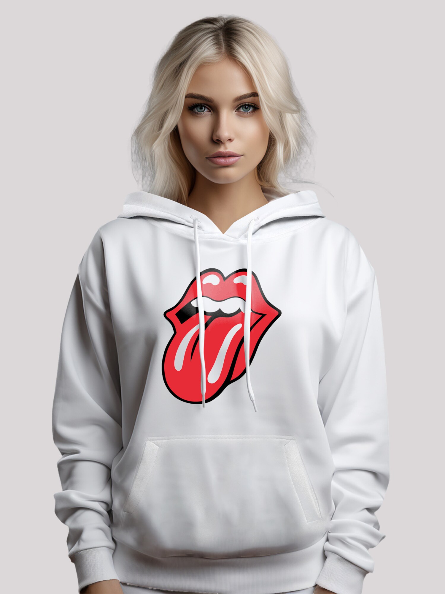 Thumbnail - F4NT4STIC Sweatshirt The Rolling Stones Classic Zunge Rock Musik Band