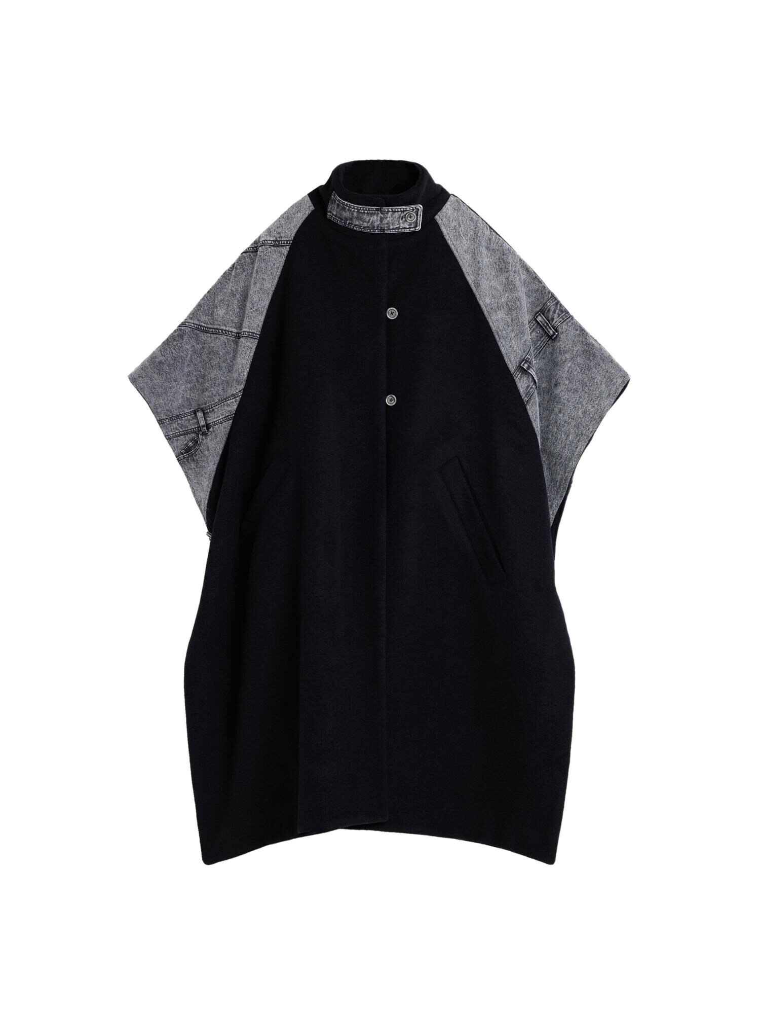 Desigual Capă tradițională (Oktoberfest)  albastru închis / gri amestecat / negru