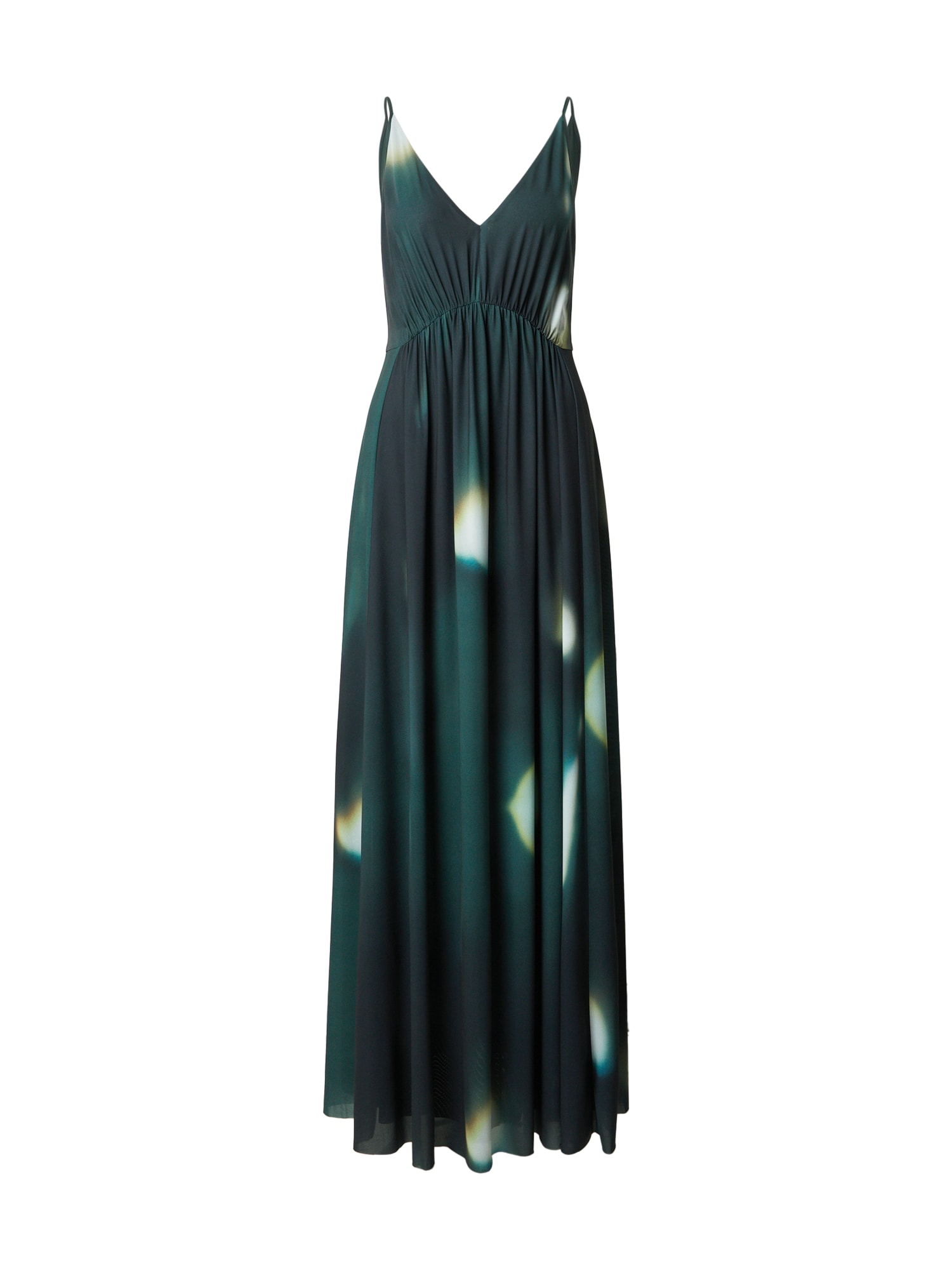 MAX&Co. Rochie de seară CESARE  verde smarald / verde pin / alb murdar