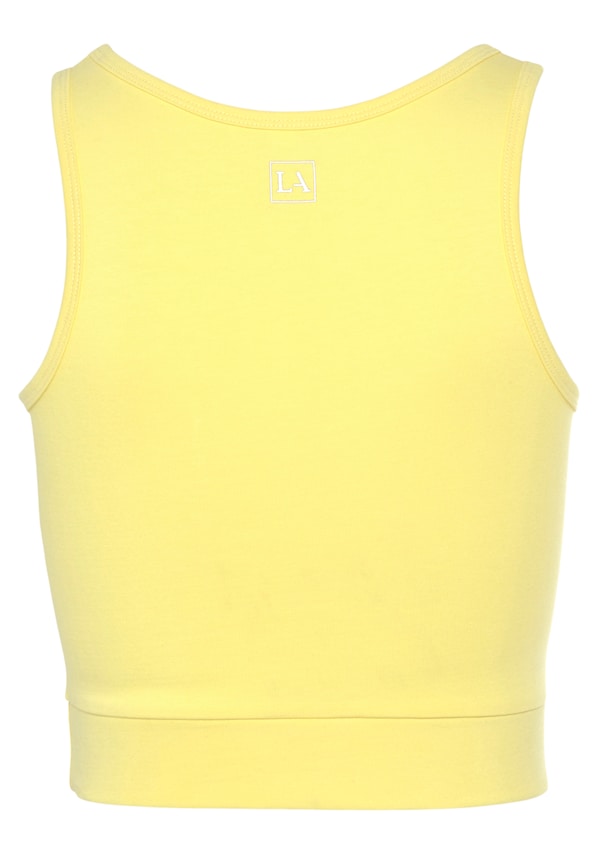 LASCANA ACTIVE, Sport top, sárga, 1 kép a 9 közül