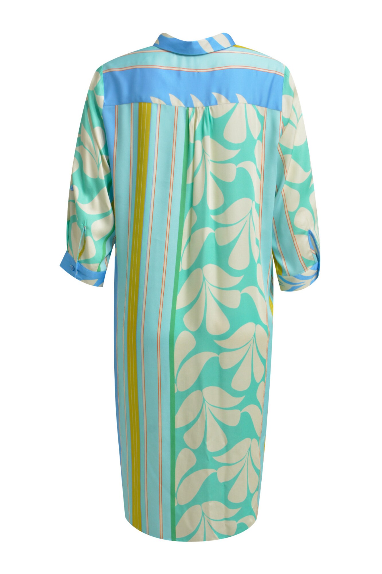 Thumbnail - Milano Italy Hemdblusenkleid mit Musterprint