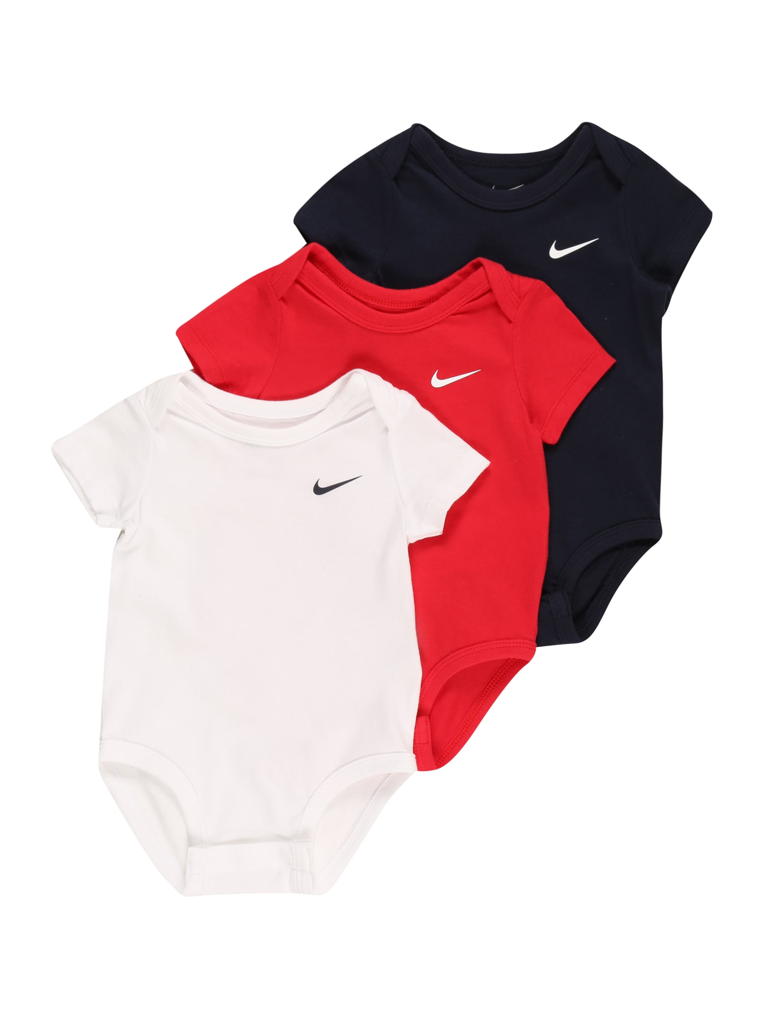 Nike Sportswear Бебешки гащеризони/боди  червено / черно / мръсно бяло