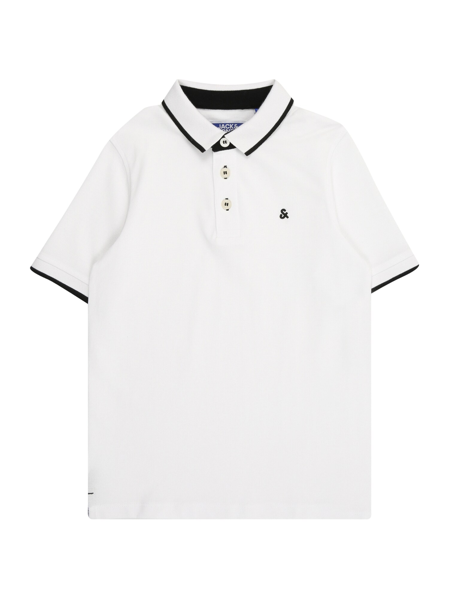 Jack & Jones Junior Póló 'JJEPaulos'  fekete / fehér akciós termékkép 1