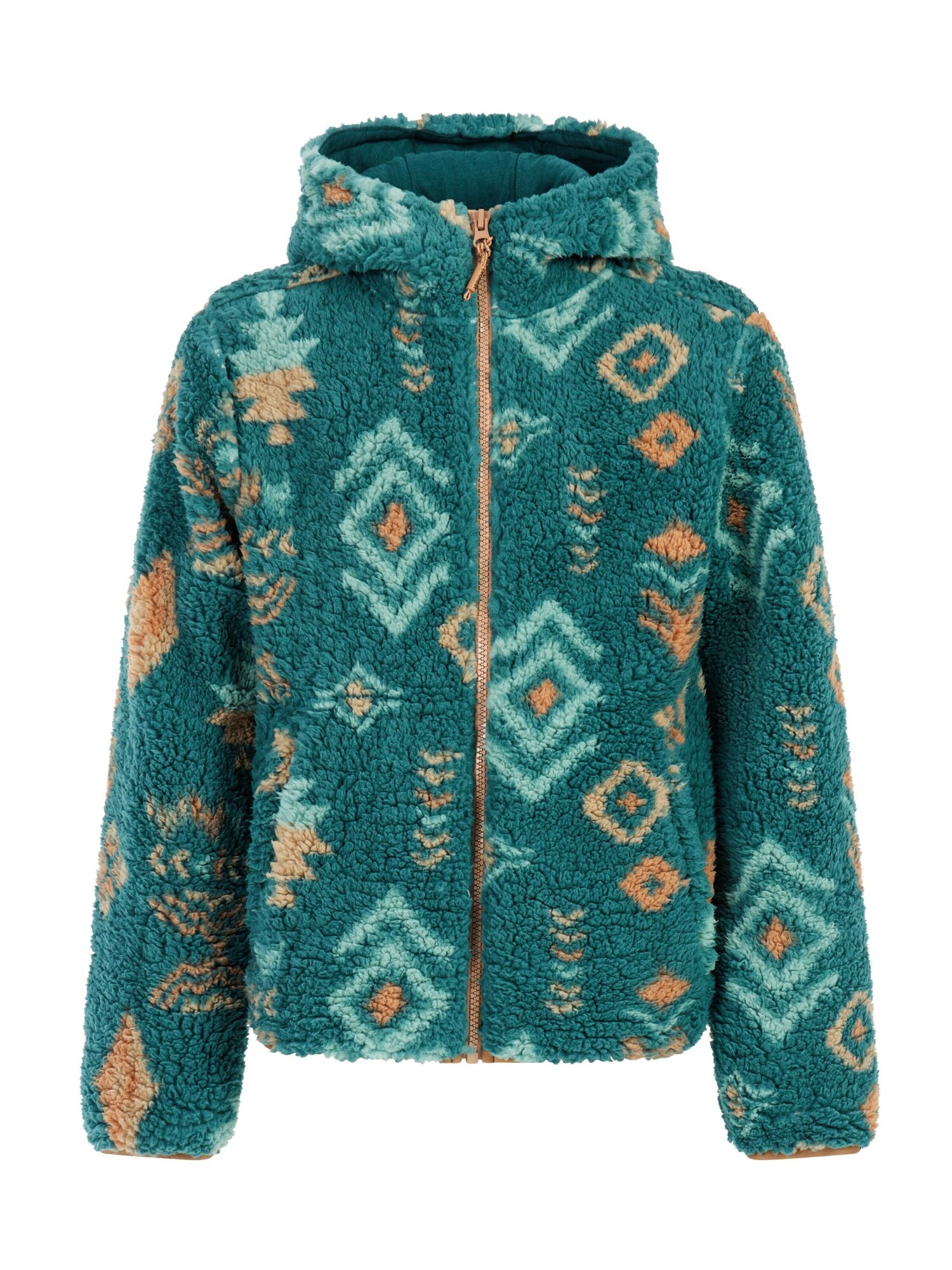 Protest Fleece Jas 'PRTEvelyn Jr' Blauw