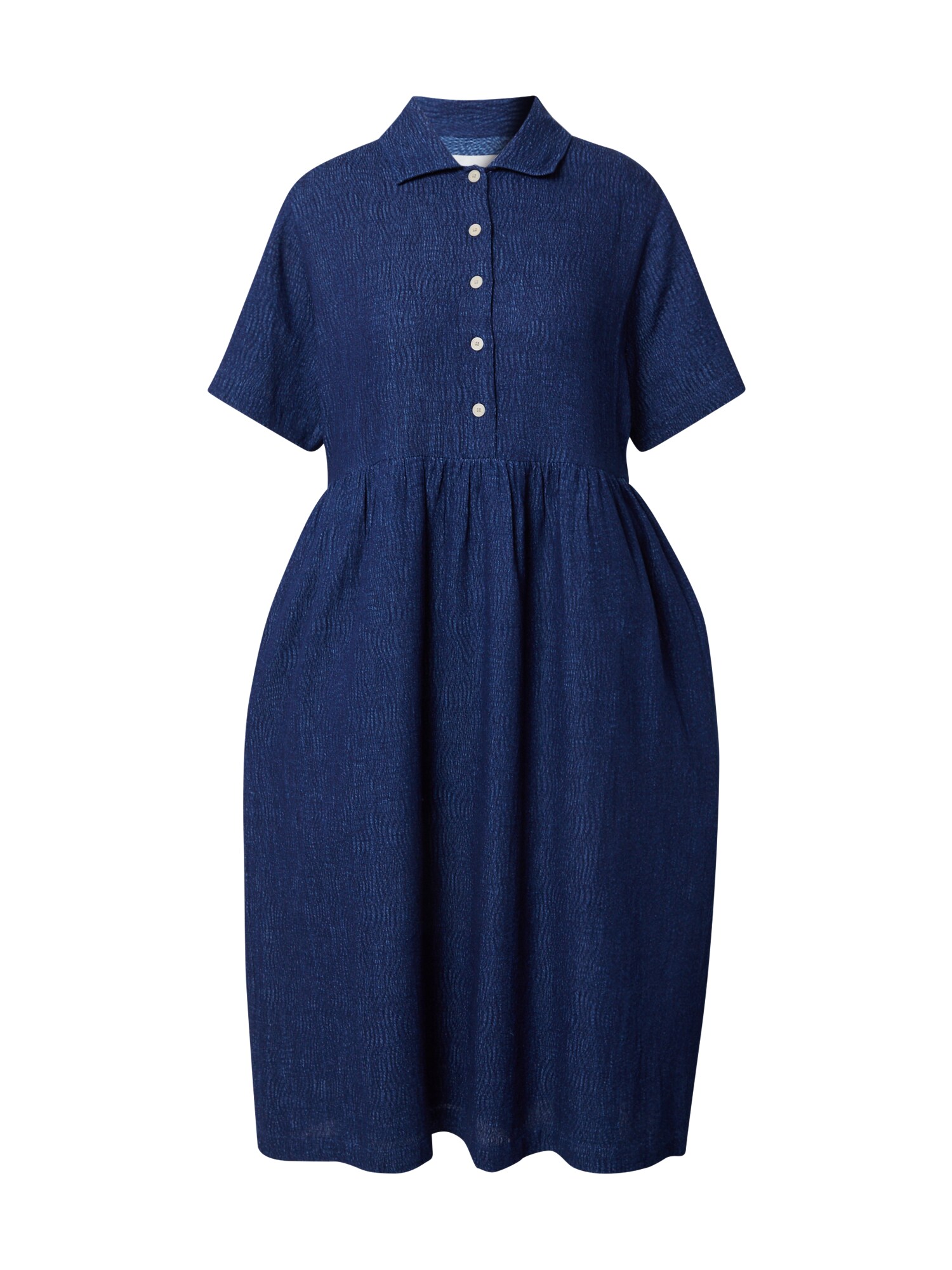 Folk Palaidinės tipo suknelė 'LOOM' tamsiai mėlyna
