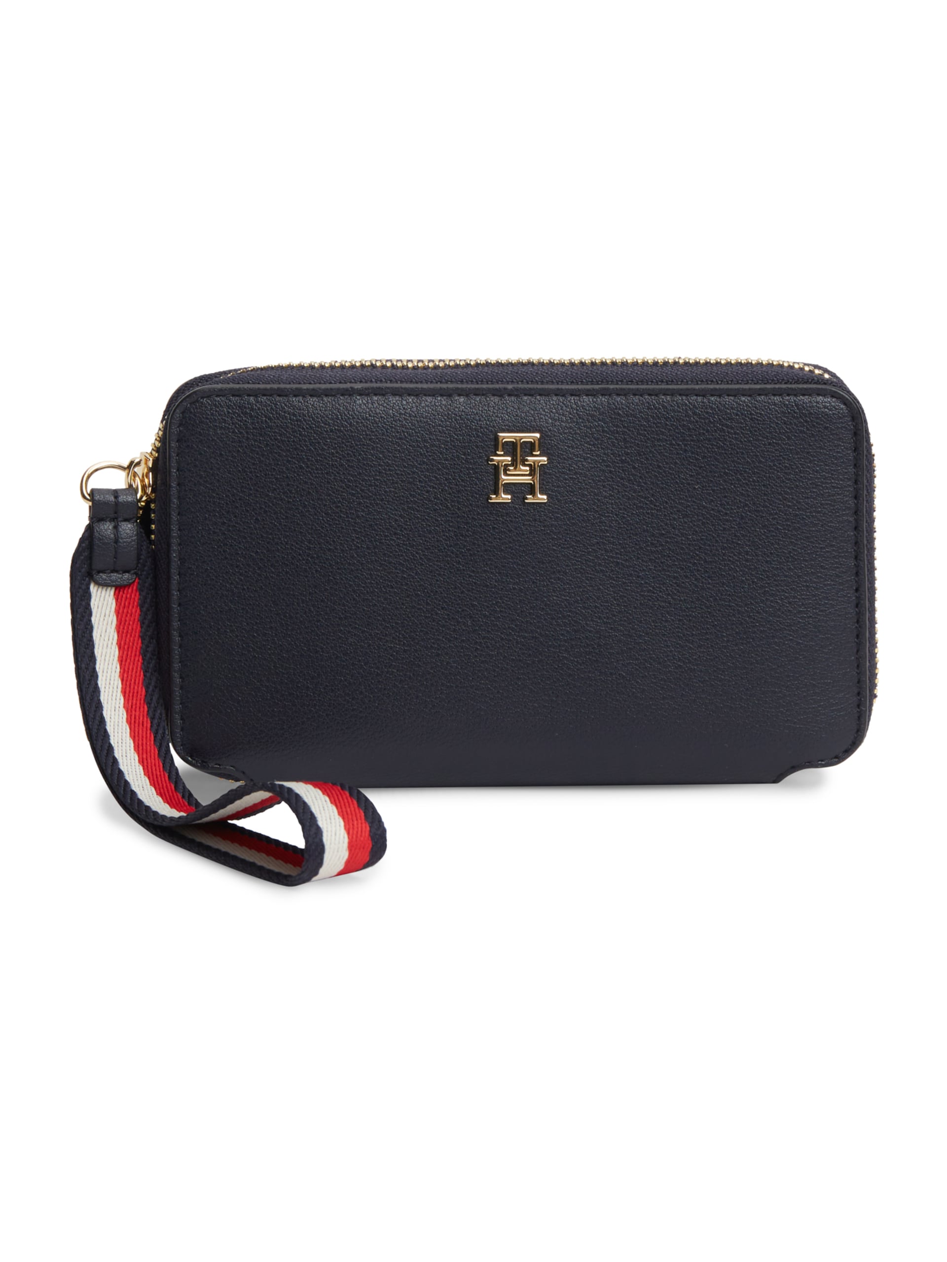 TOMMY HILFIGER Plånbok 'Signature Tape Wrist Strap' dam