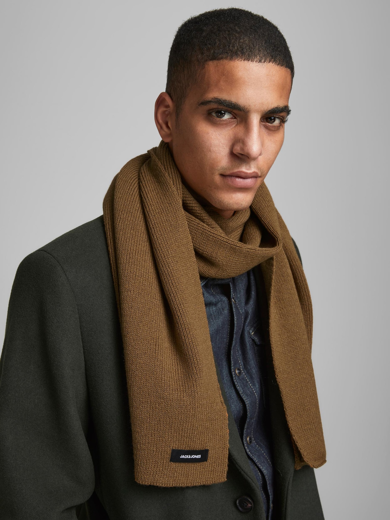 JACK & JONES Šál 'JACDna' hnedá (obrázok 4)