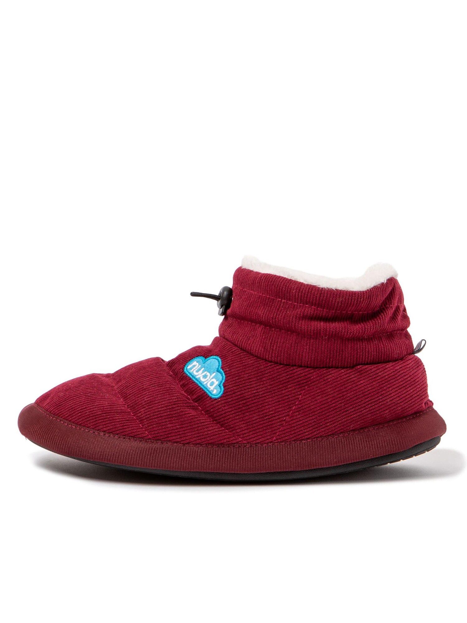 Nuvola. Zapatillas de casa 'Home Cordy'  burdeos