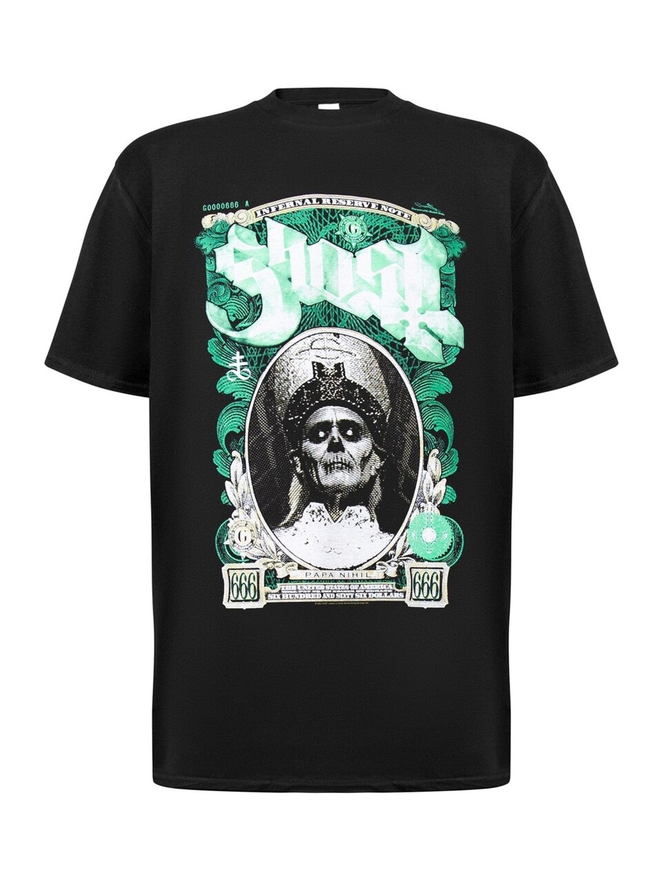 T-shirt 'Ghost Papa nihil T-Shirt'