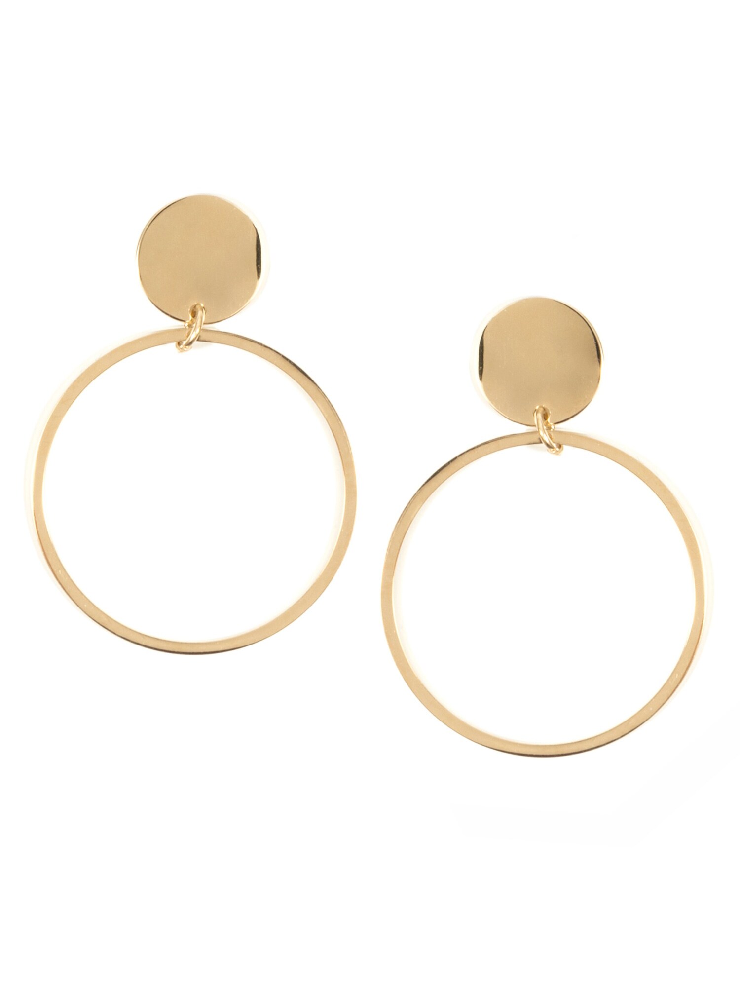 Hey Happiness Oorbellen 'Kreis' Goud
