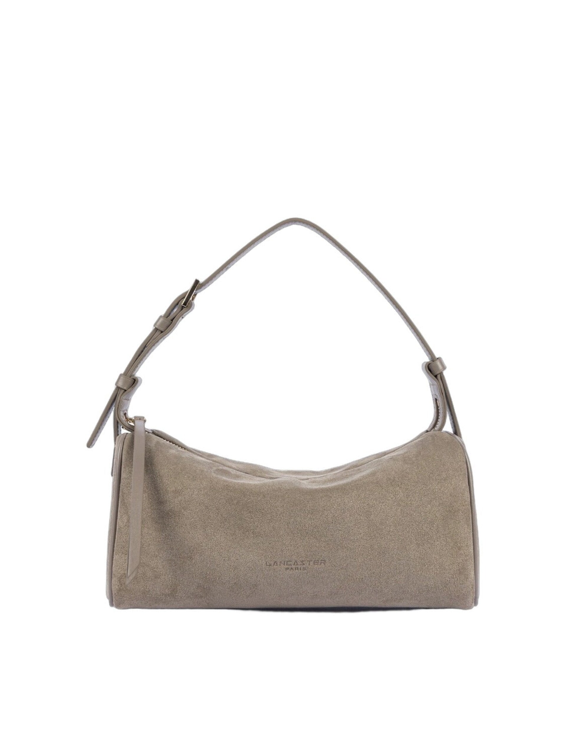 LANCASTER Paris Handväska 'Lancaster Sac rectangle Zippé M Suède Galet' dam