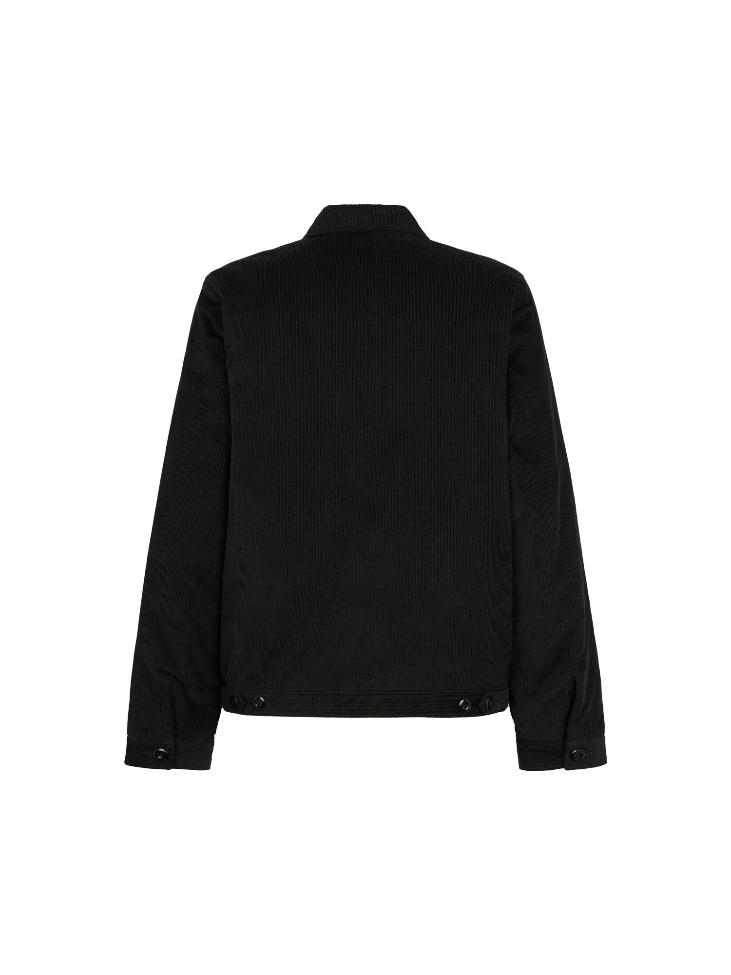 DICKIES Átmeneti dzseki 'CORDUROY EISENHOWER'  fekete termék 2. képe