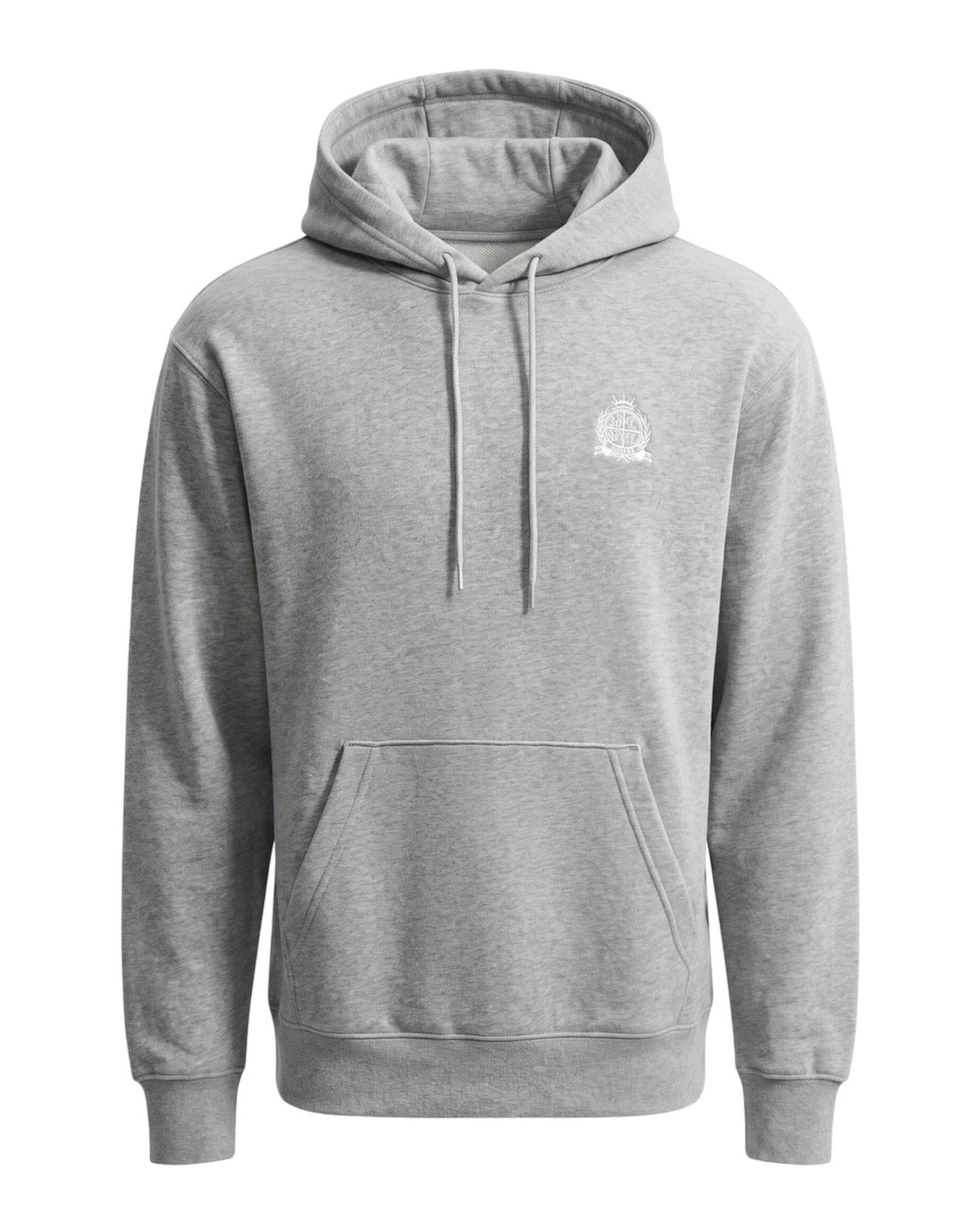 Nike Sportswear Bluză de molton Club gri amestecat / alb