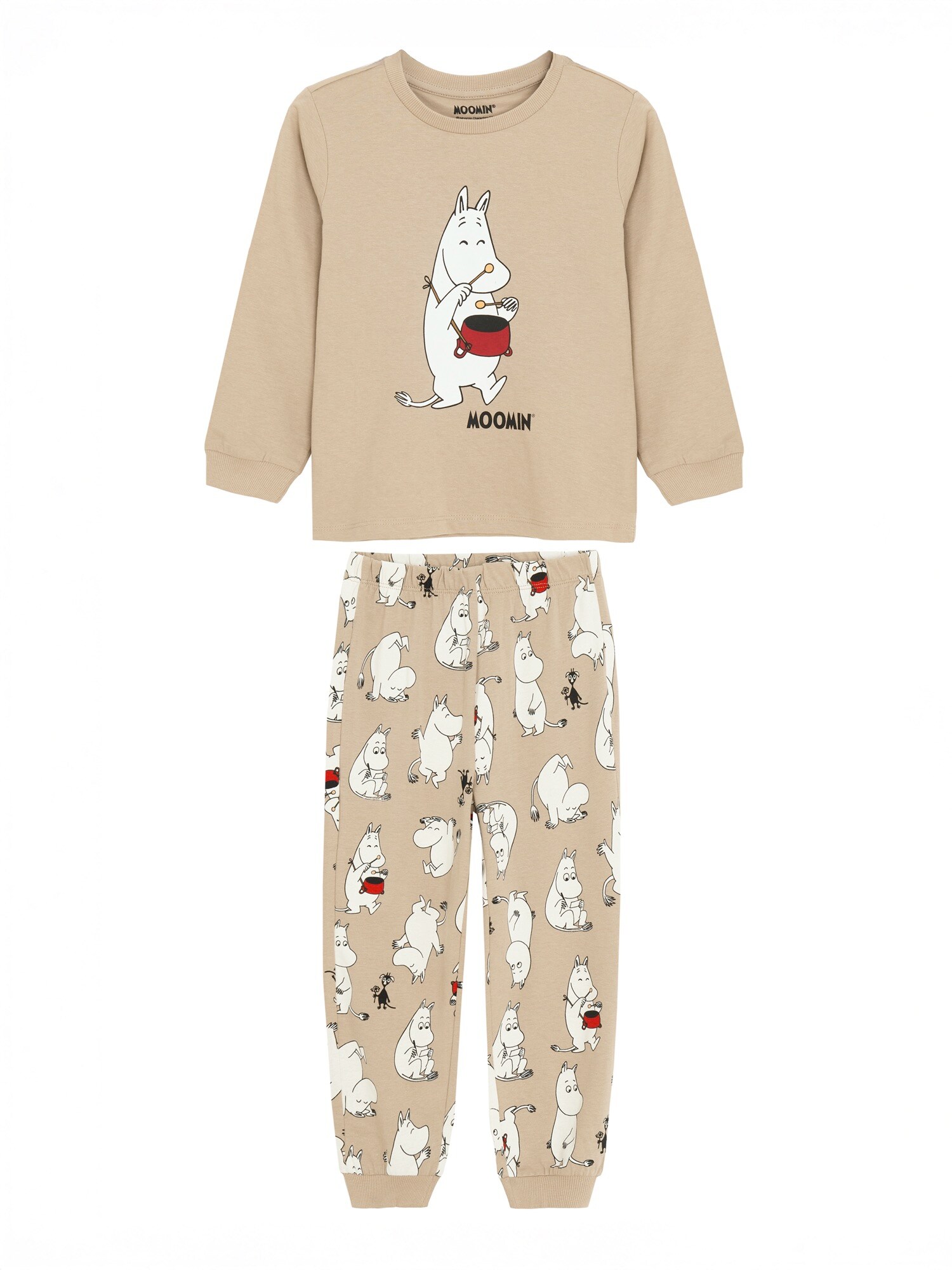 Cool Club Pijamale  bej / roșu / negru / alb