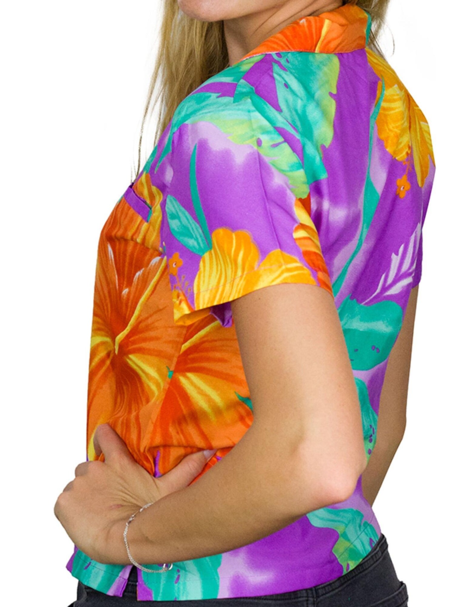 Thumbnail - King Kameha Bluse Big Flower