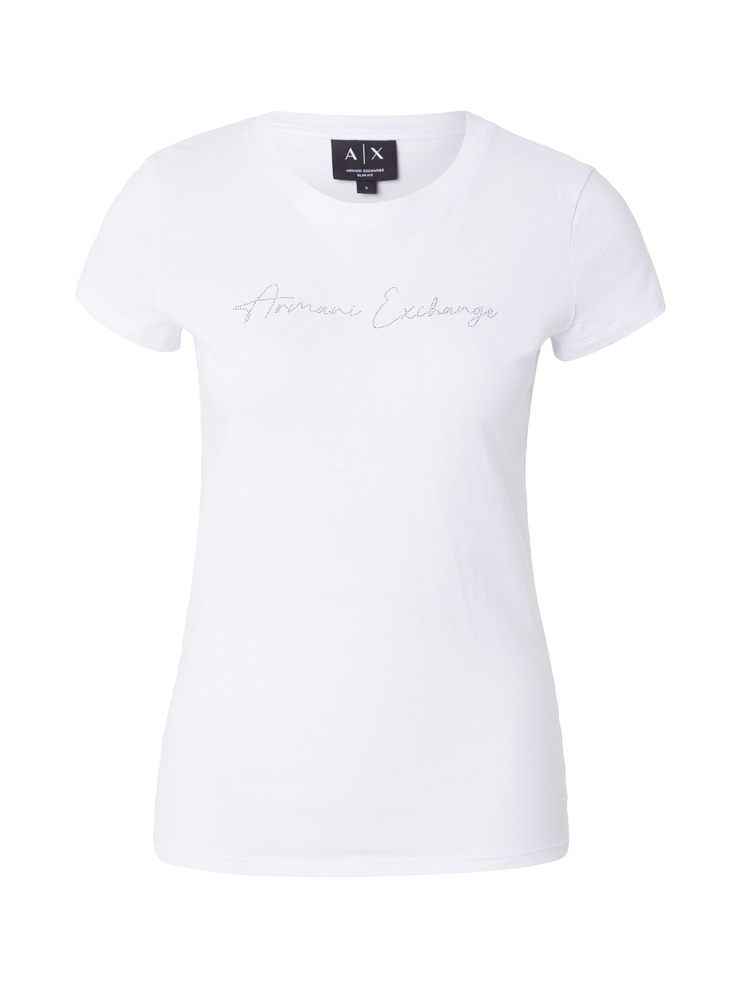 ARMANI EXCHANGE Tricou  alb