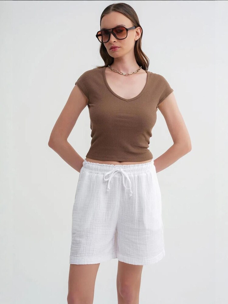 MixRay Shorts Damen Größe 36 weiß
