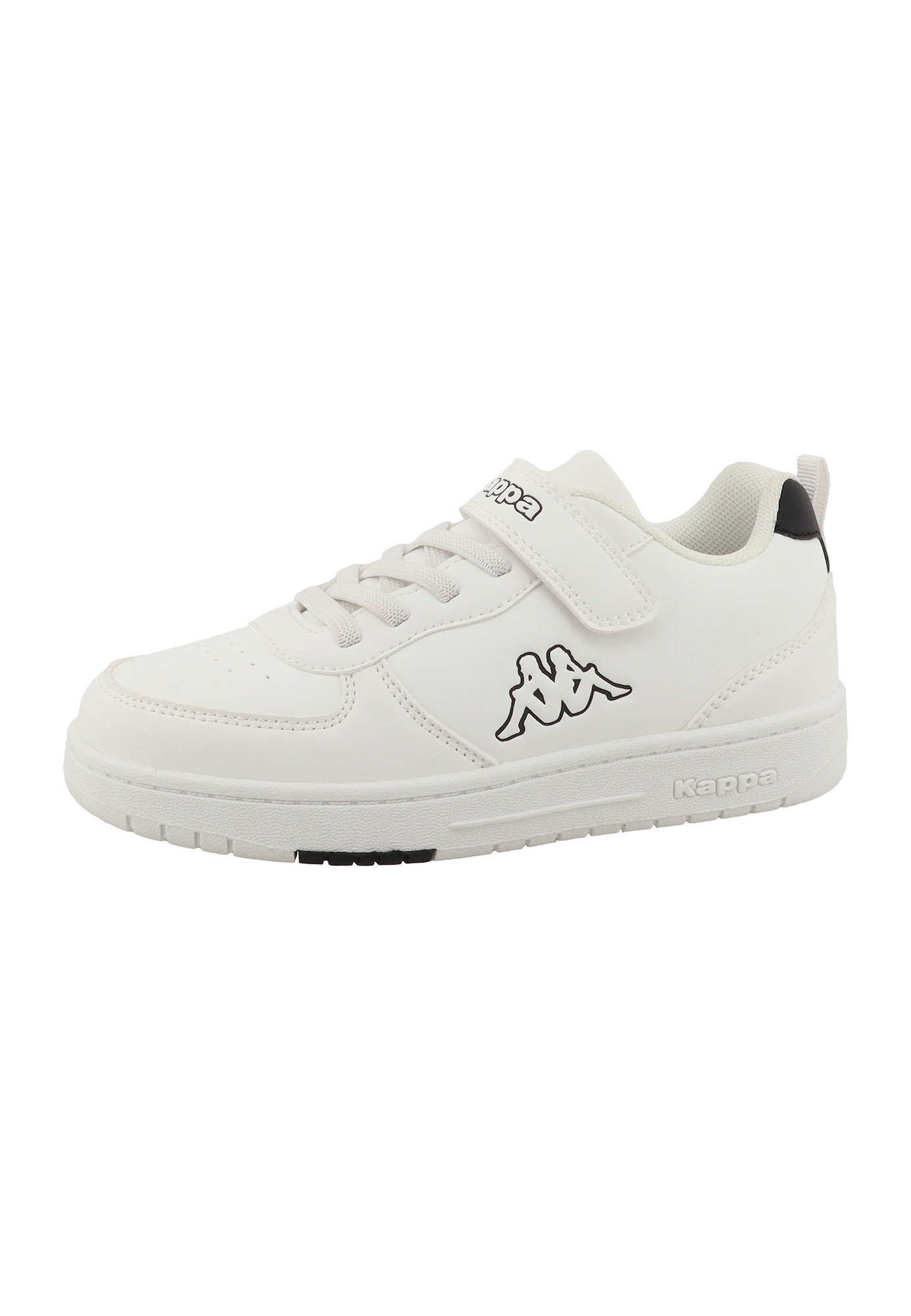 KAPPA Sneaker Fiala negru / alb