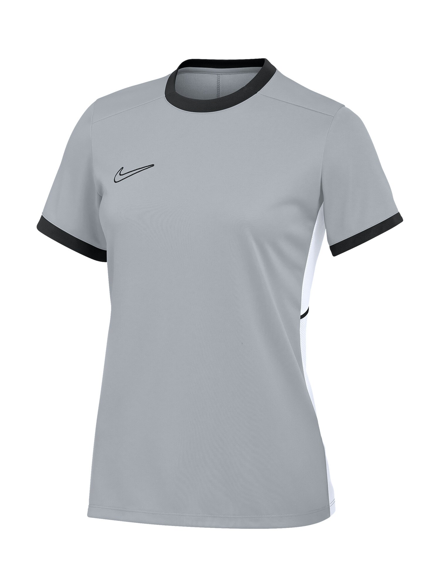NIKE Tricou funcțional  gri / negru / alb