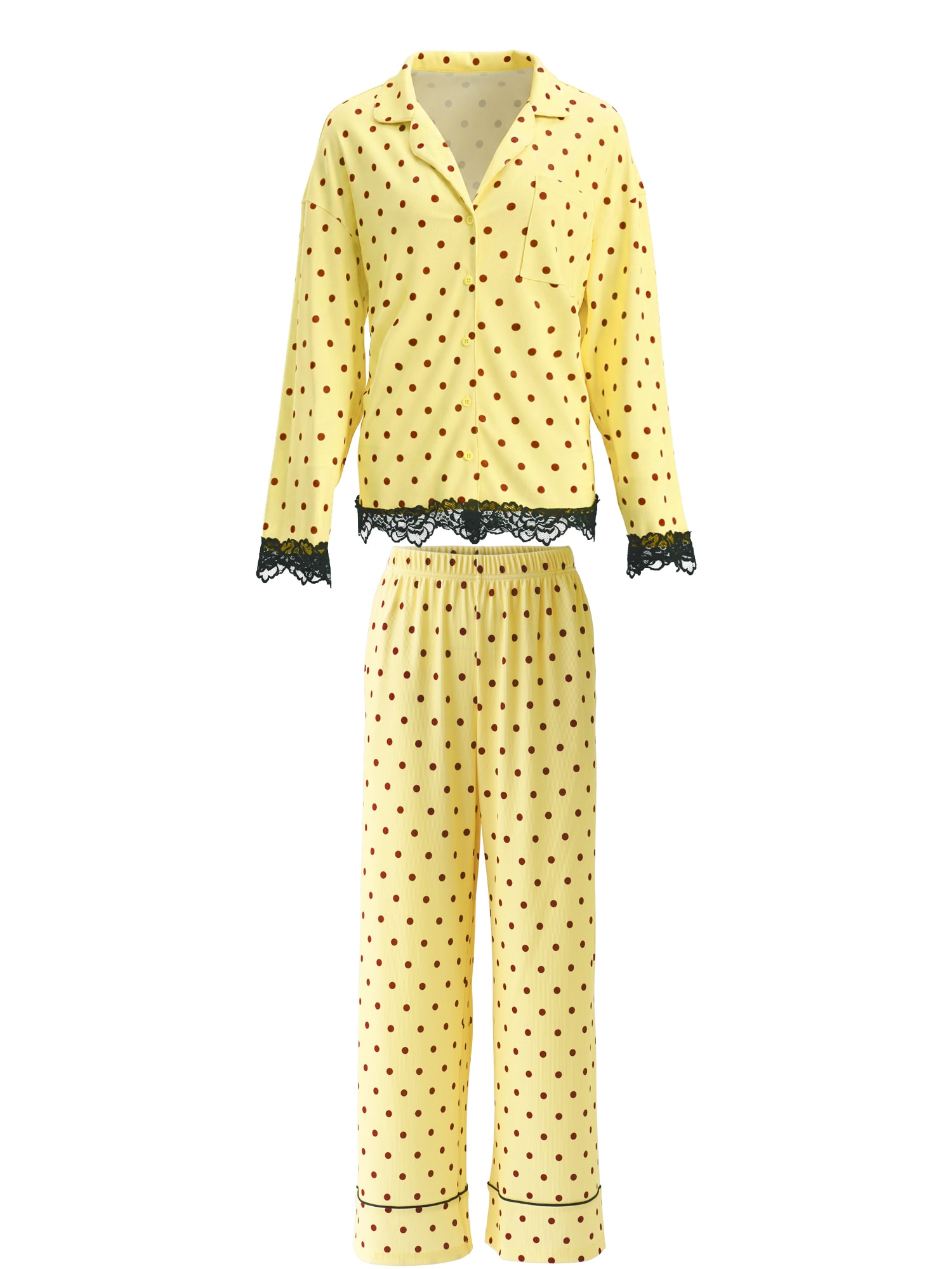 Imily Bela Pijama galben