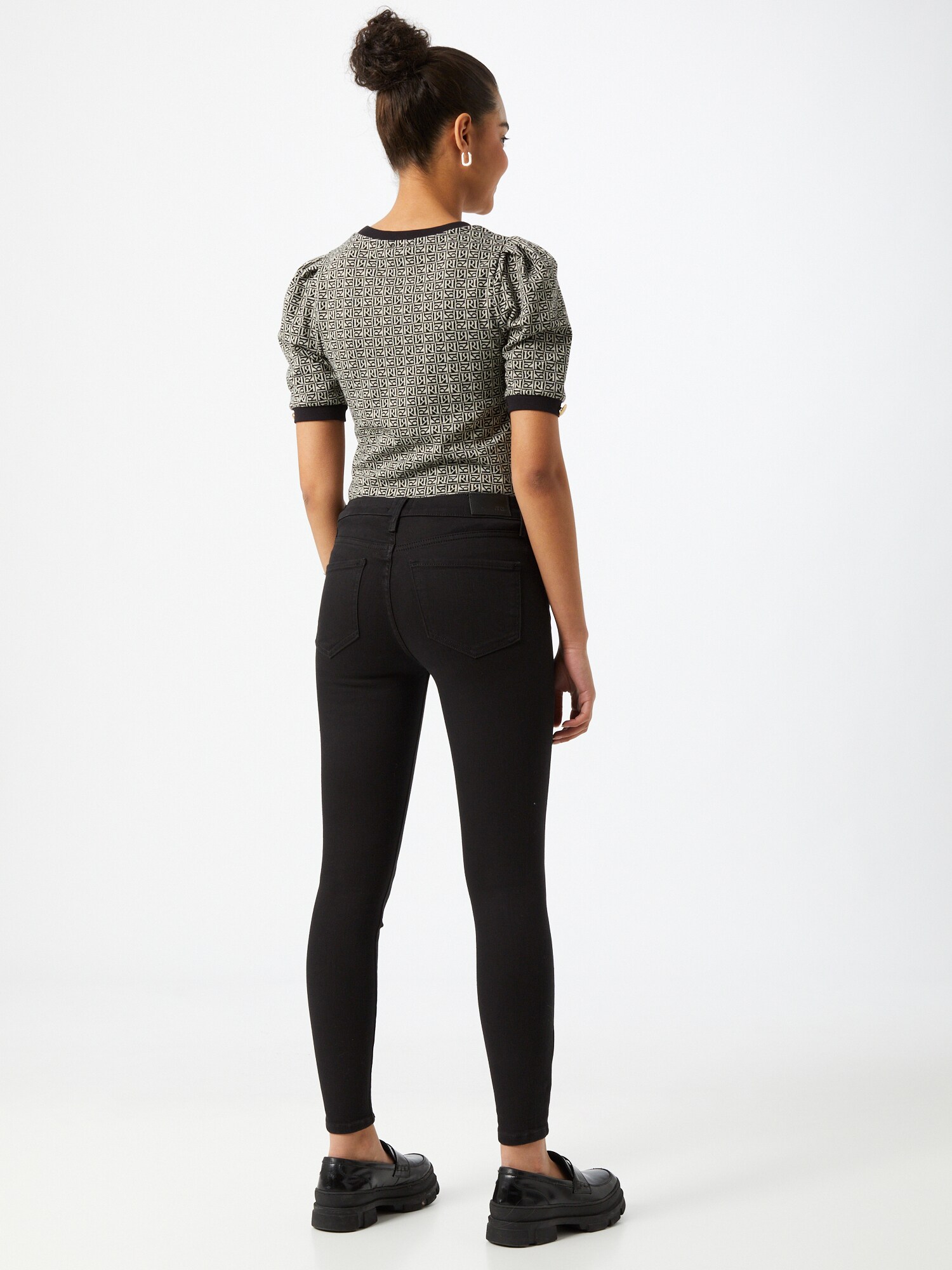 River Island Džínsy 'Amelie' čierny denim (obrázok 3)