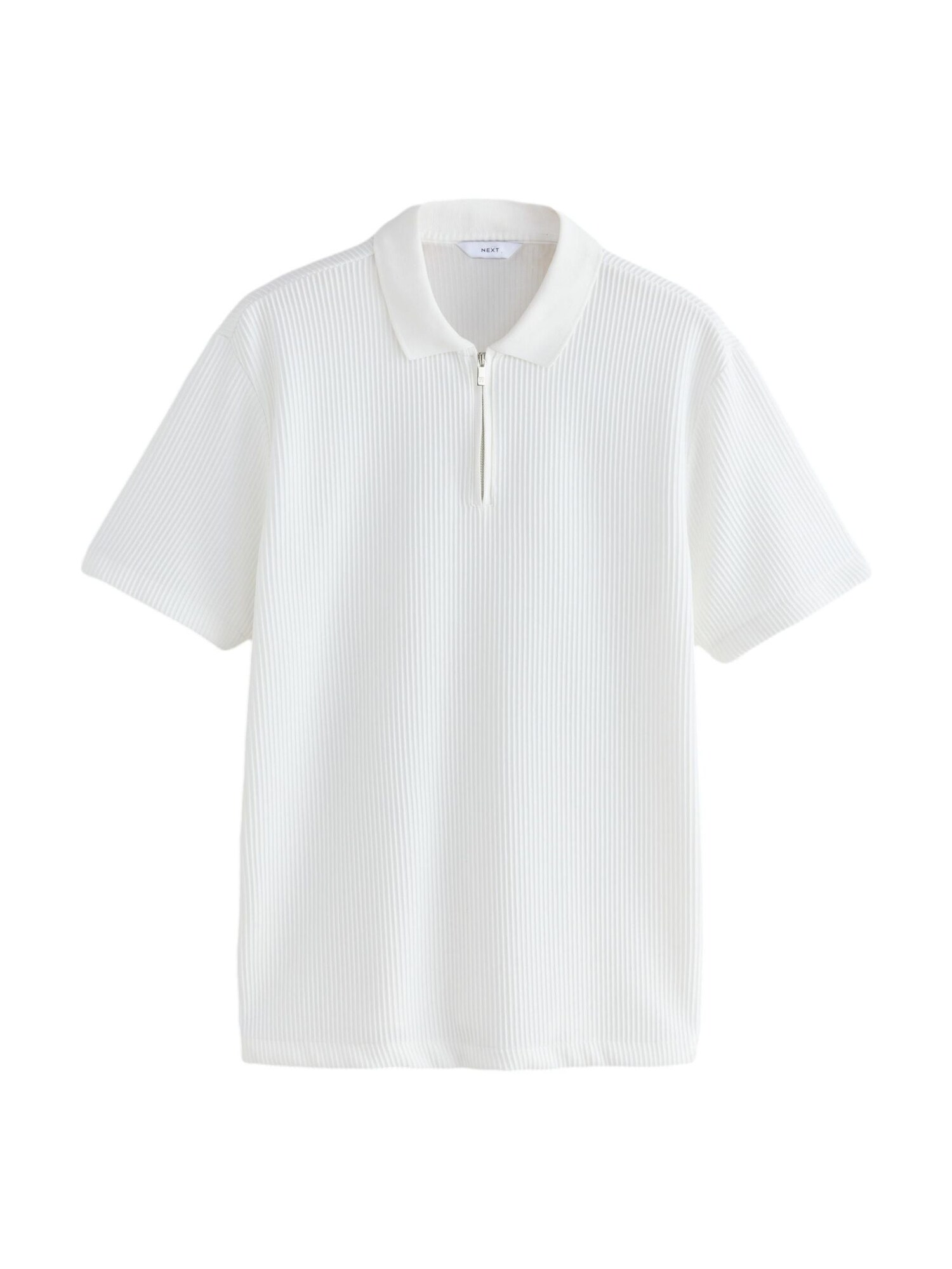 Next Tricou  alb murdar