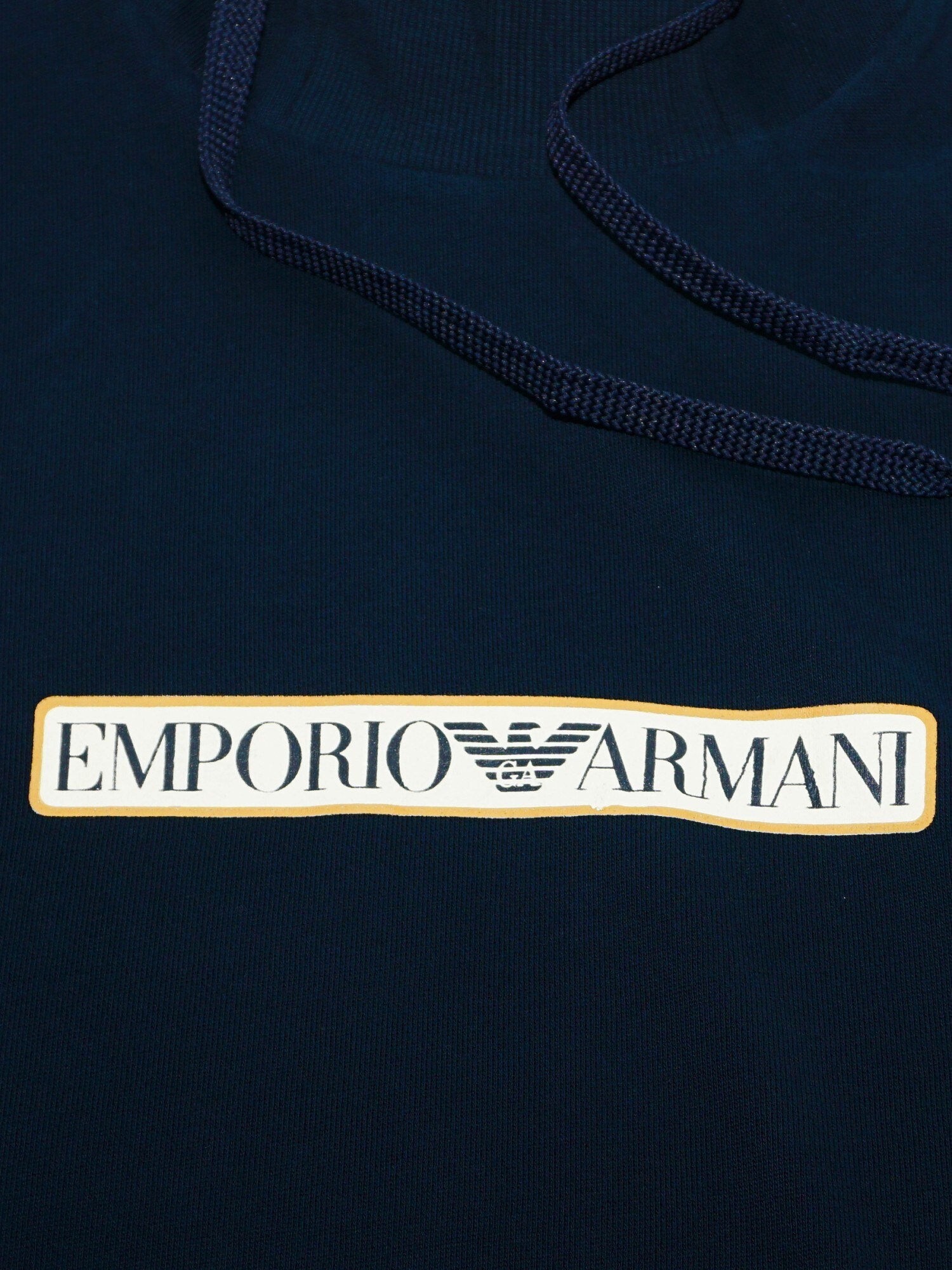 Emporio Armani Mikina béžová / tmavomodrá / čierna / biela (obrázok 3)