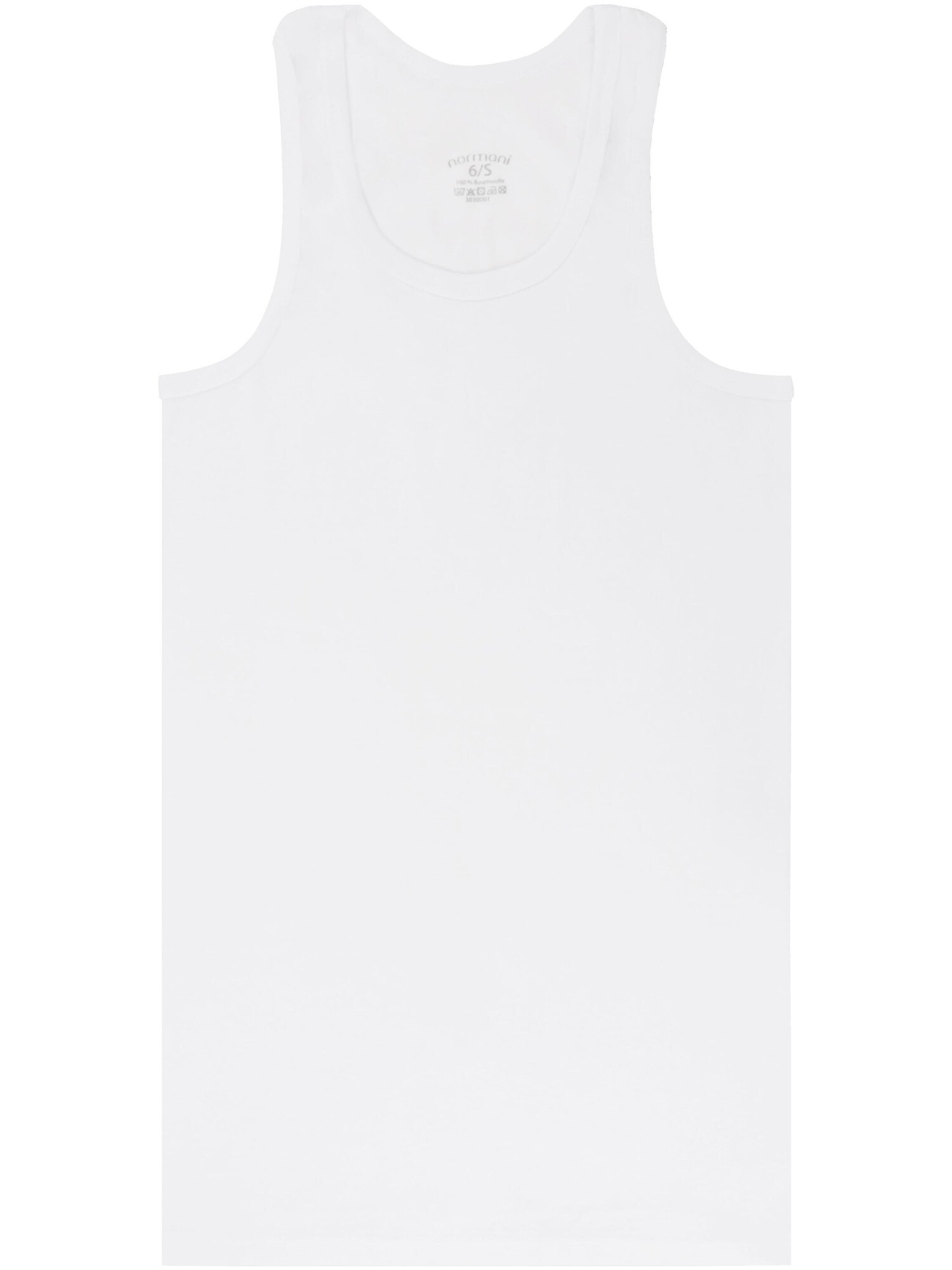 normani Camiseta térmica  blanco
