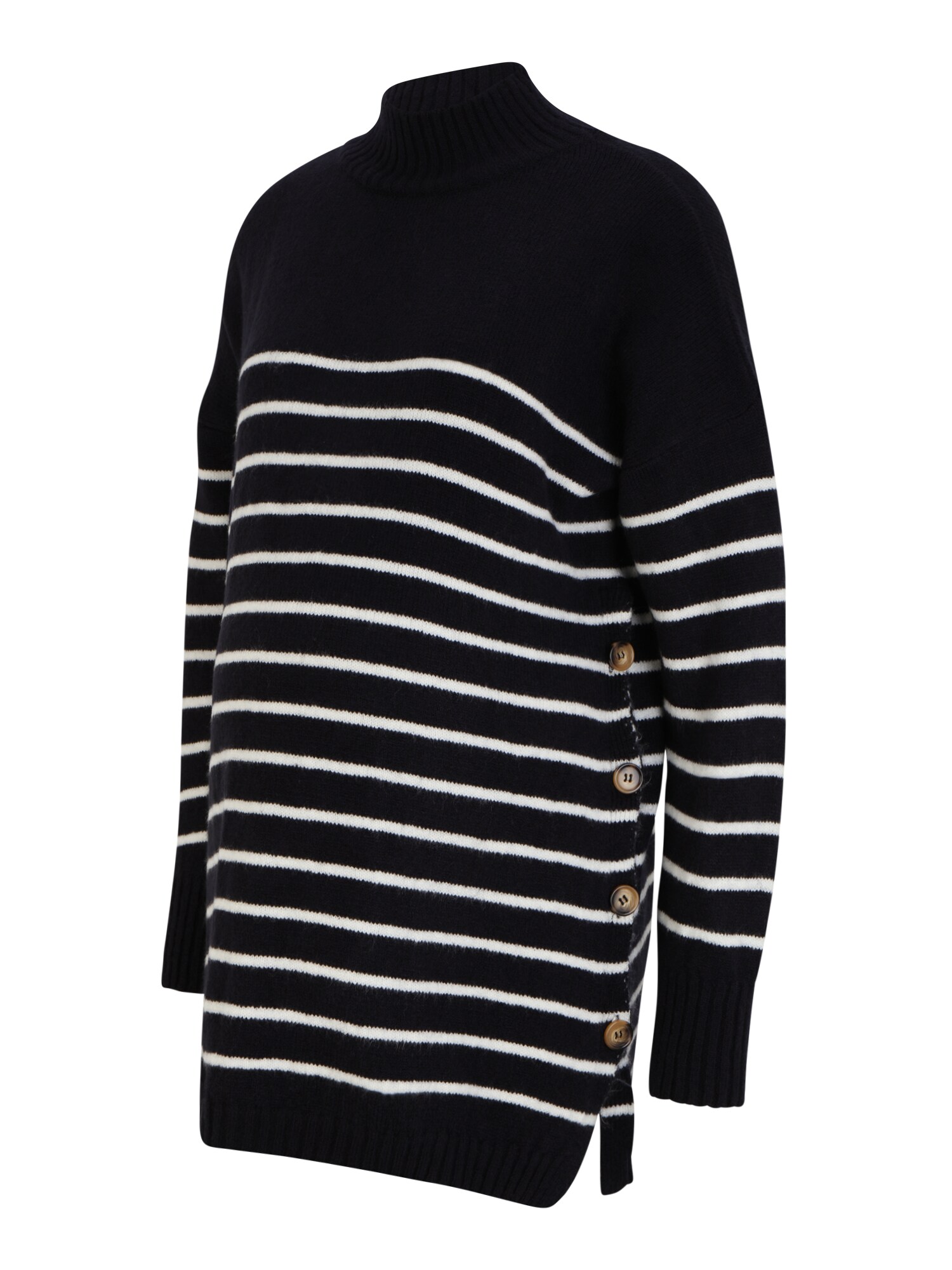 JoJo Maman Bébé Pullover  navy / branco