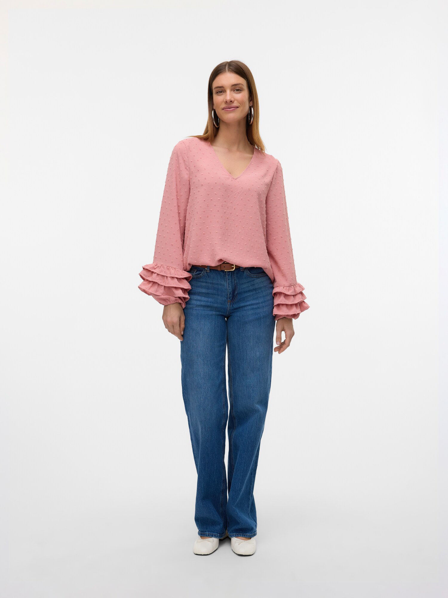 VERO MODA Blúzka 'VMStinna' rosé (obrázok 5)