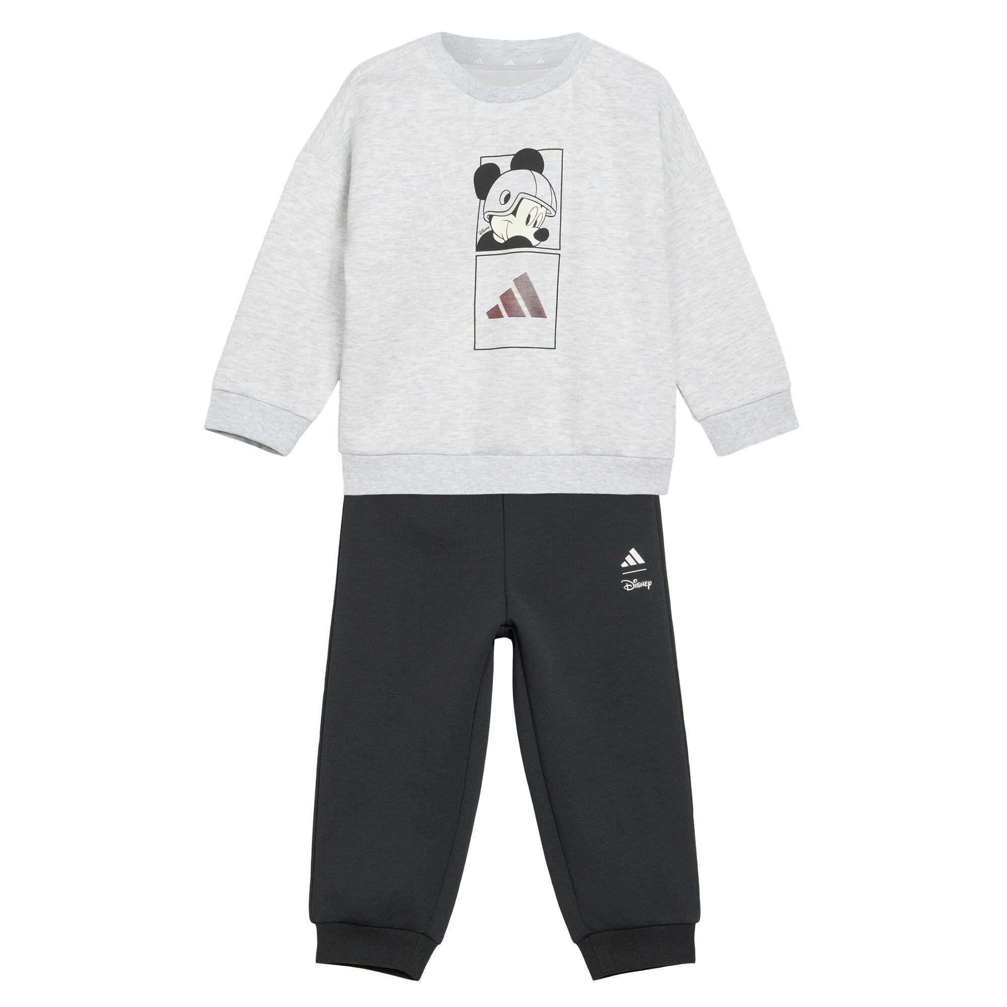 ADIDAS SPORTSWEAR Chándal 'adidas Disney Mickey Mouse' gris moteado / negro / blanco – imagen 1