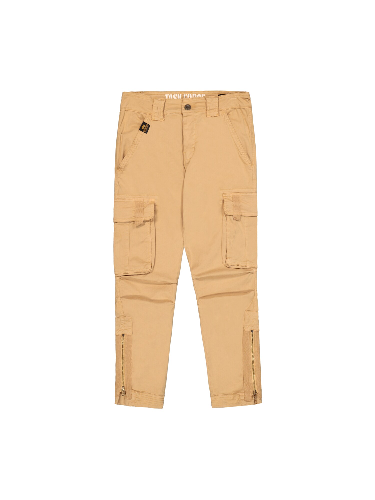 ALPHA INDUSTRIES Cargo hlače 'Force'  pijesak
