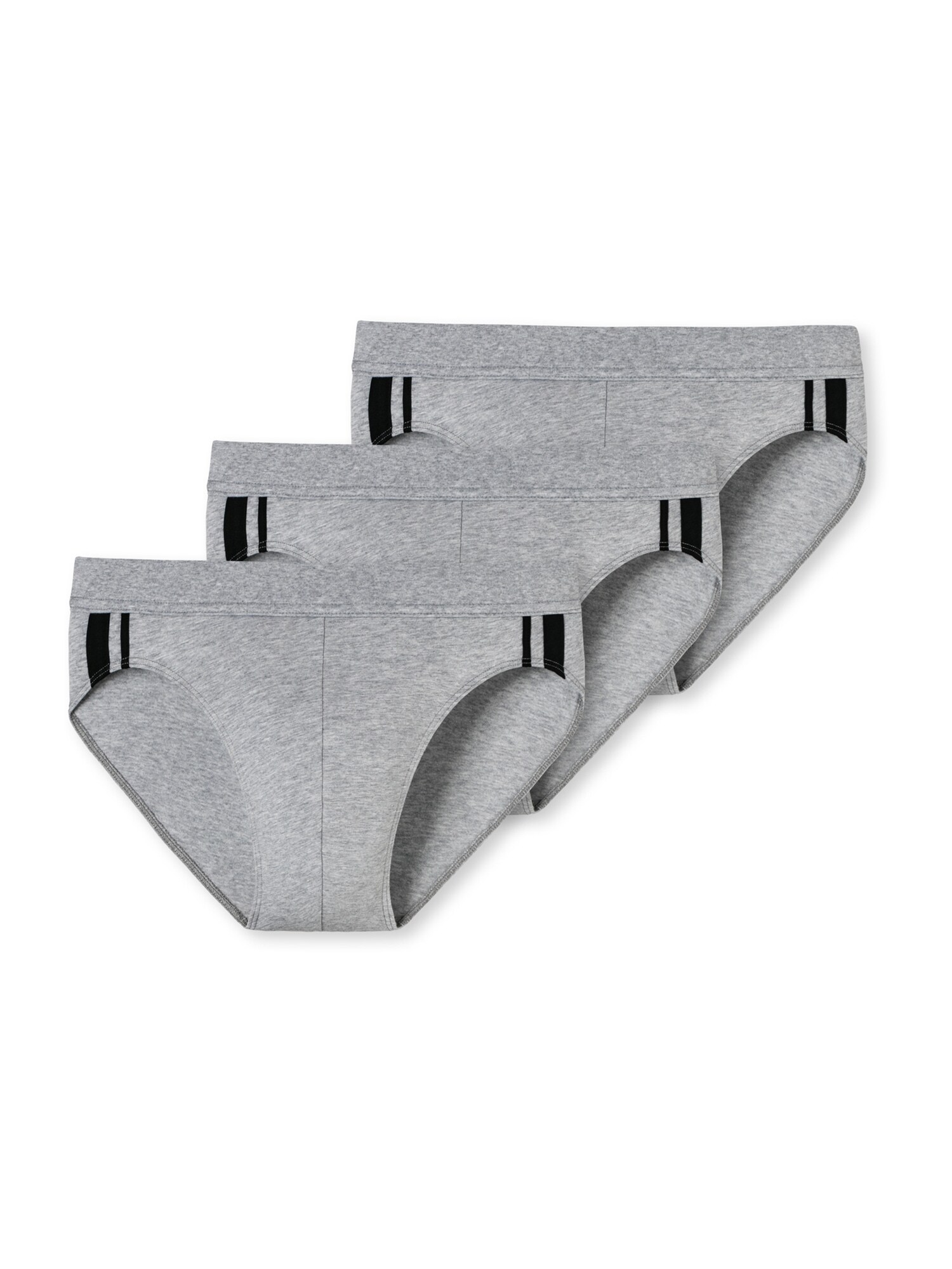 SCHIESSER Braga gris / negro