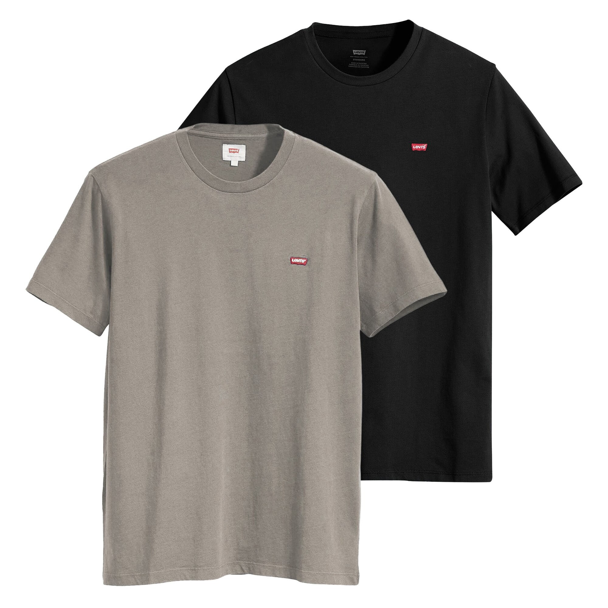LEVI'S ® Camiseta  gris / negro