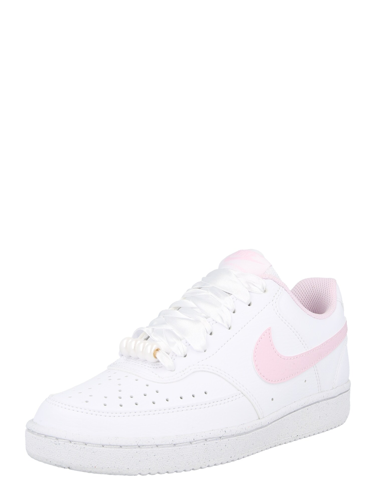 Nike Sportswear Nizke superge 'COURT VISION'  svetlo roza / bela