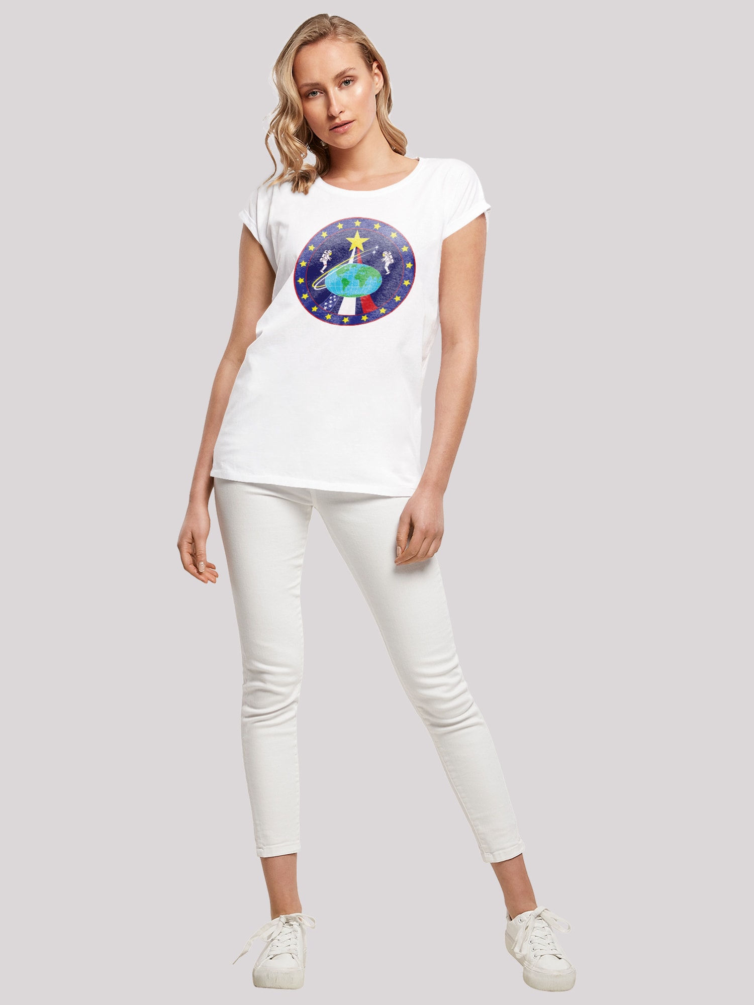 Thumbnail - F4NT4STIC T-Shirt NASA Classic Globe Astronauts