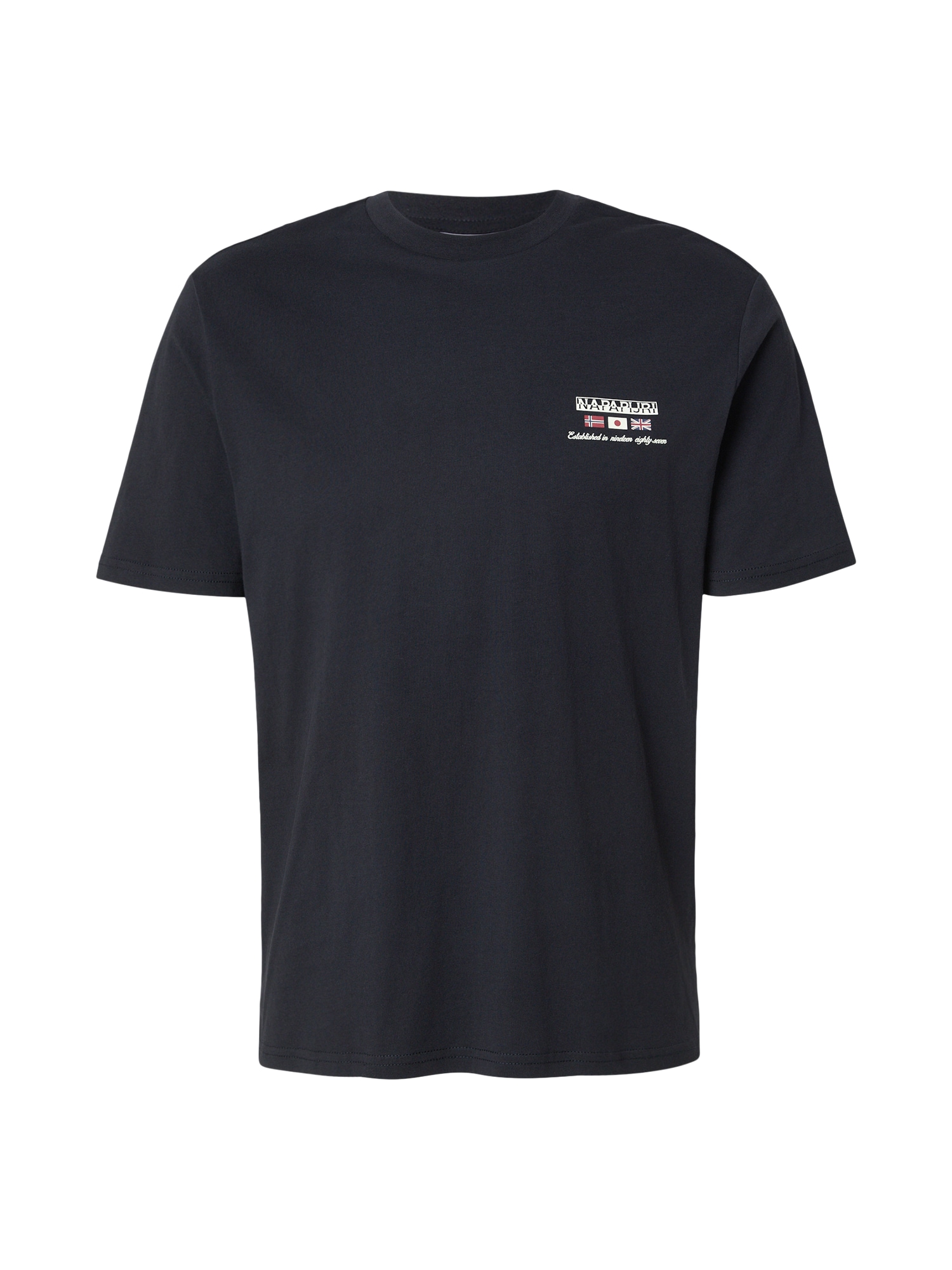 NAPAPIJRI Tricou 'SERAE'  roșu intens / negru / alb