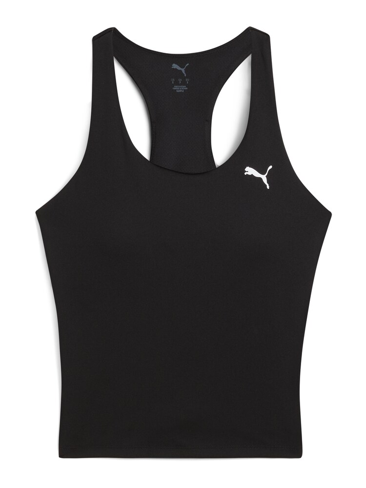PUMA Sporttop 'Tad Essential' Damen Größe XL schwarz / weiß