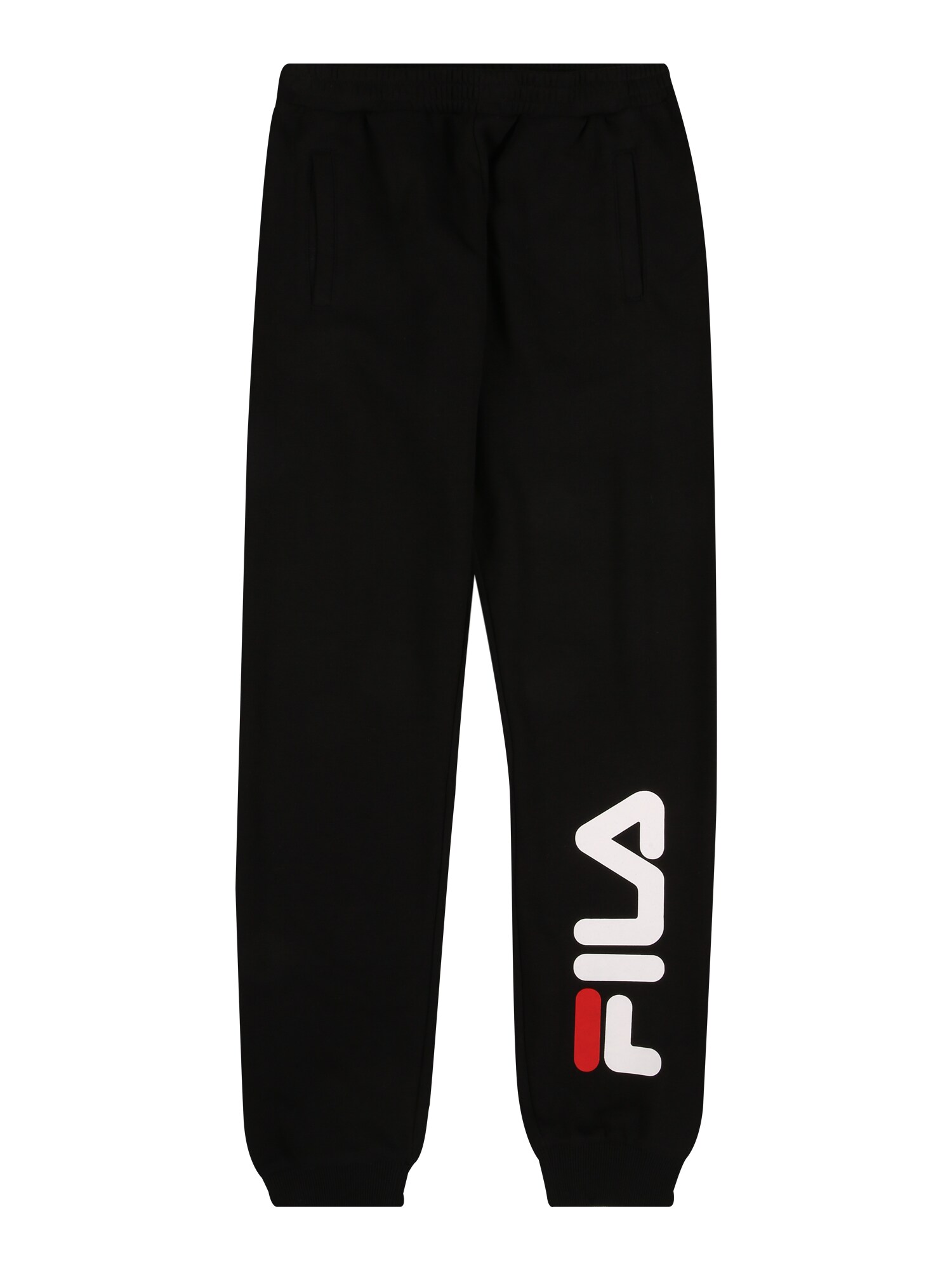 FILA Kelnės 'PATRIZIA'  juoda / balta / raudona