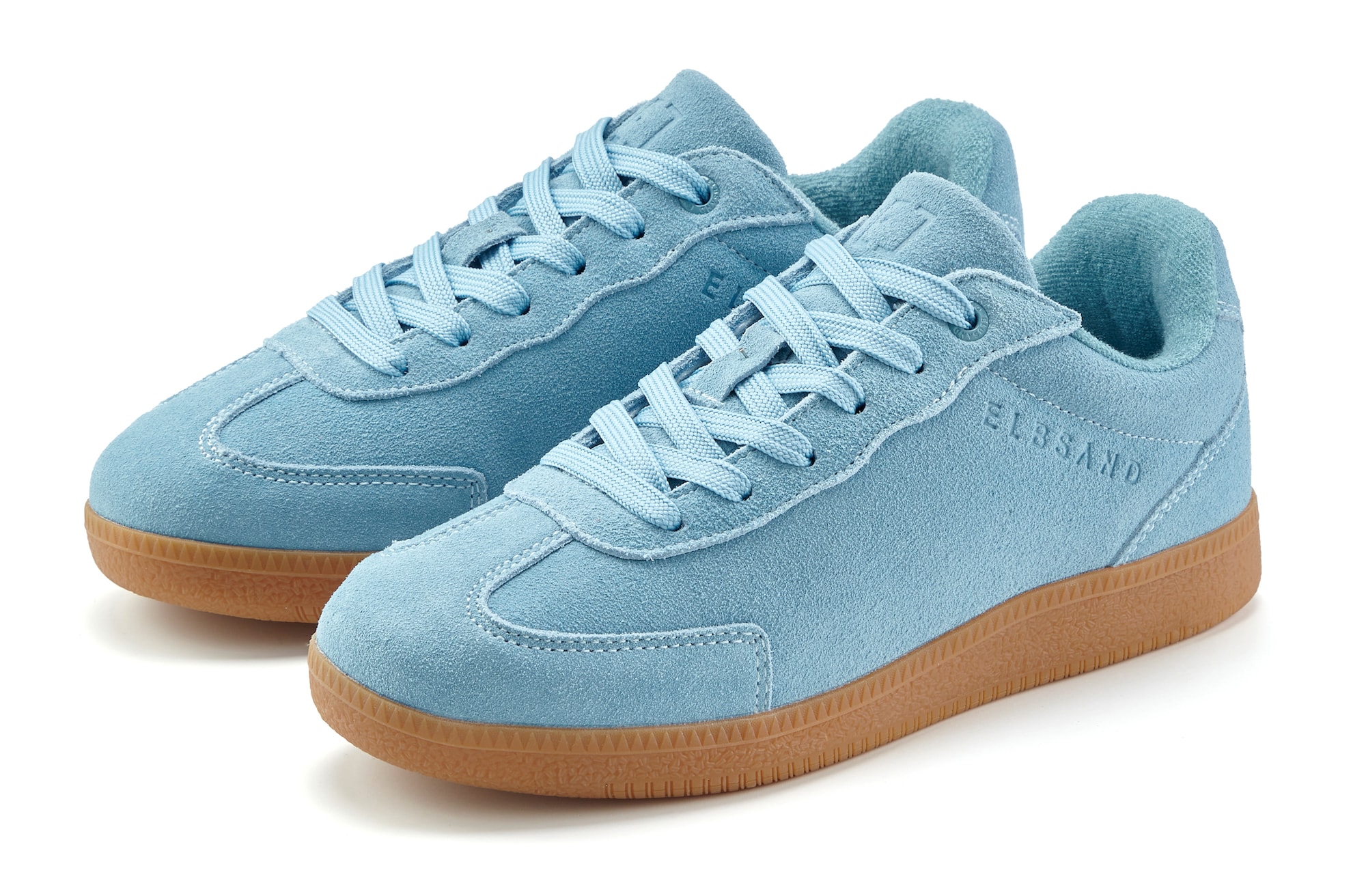 Elbsand Sneaker low albastru deschis